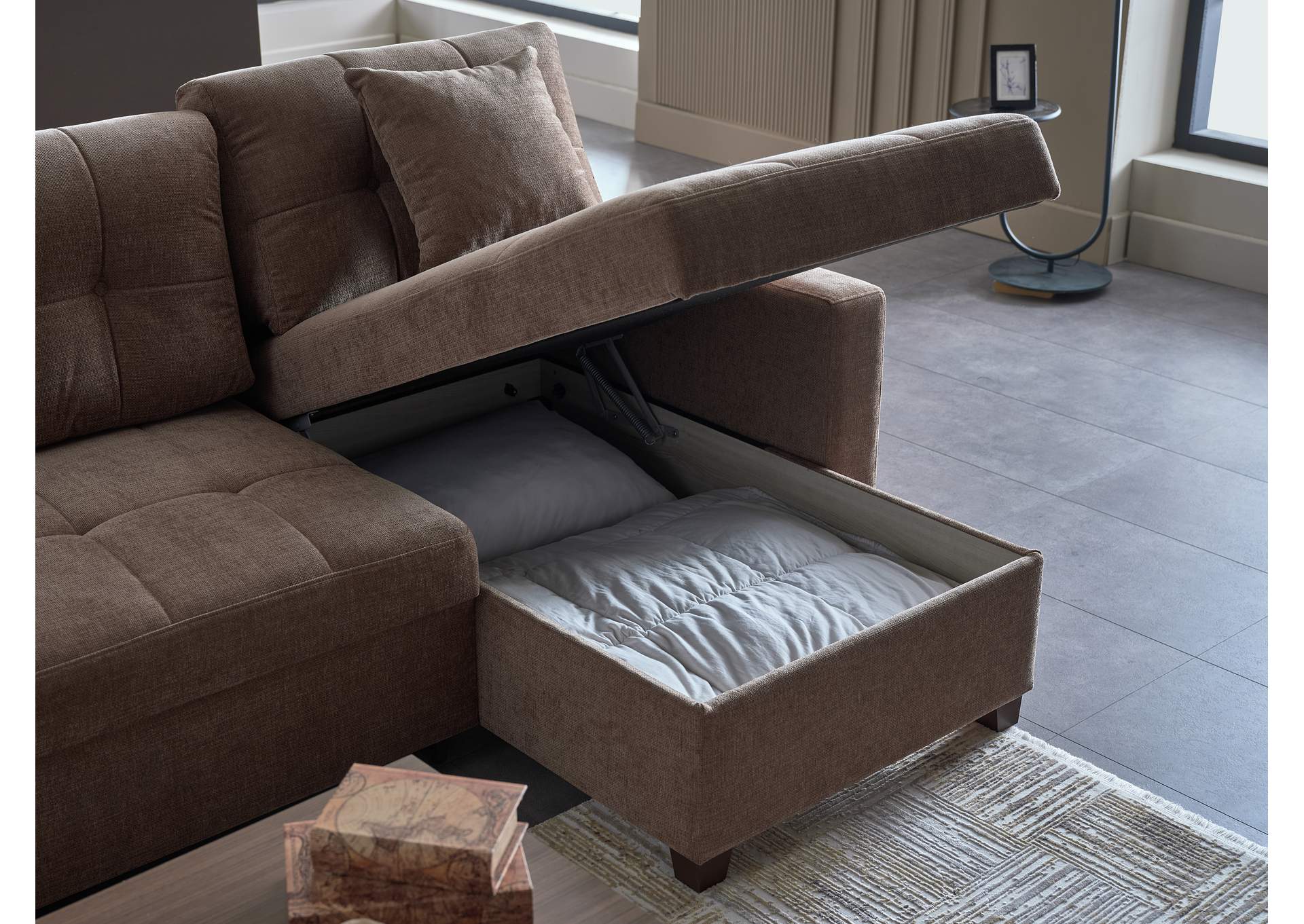 IVY SECTIONAL - KOOPSI BASIC BROWN - 3 PIECES image 12