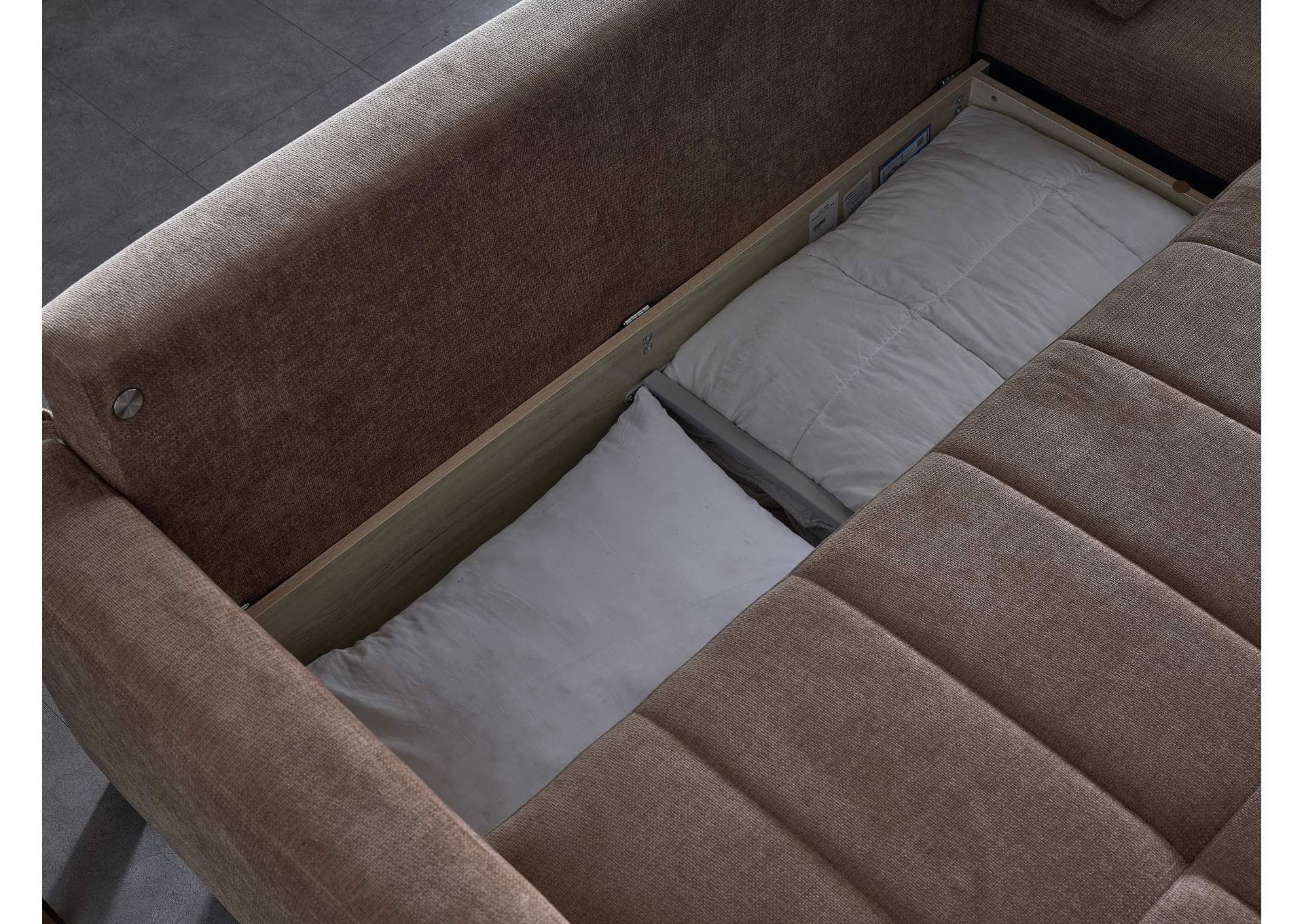 IVY SECTIONAL - KOOPSI BASIC BROWN - 3 PIECES image 9