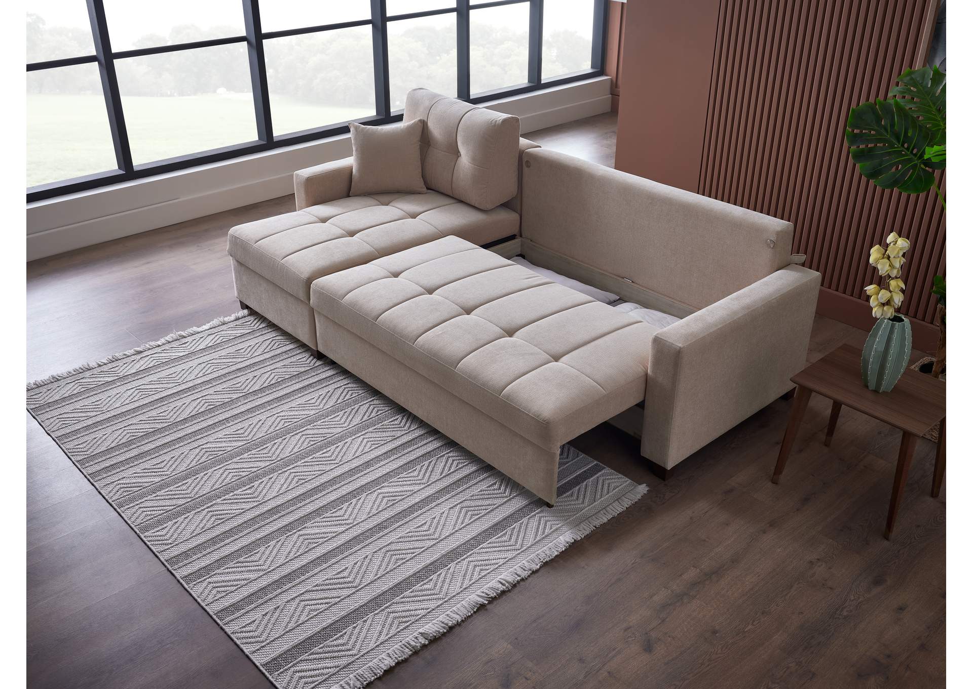 IVY SECTIONAL - KOOPSI BASIC BEIGE - 3 PIECES image 7