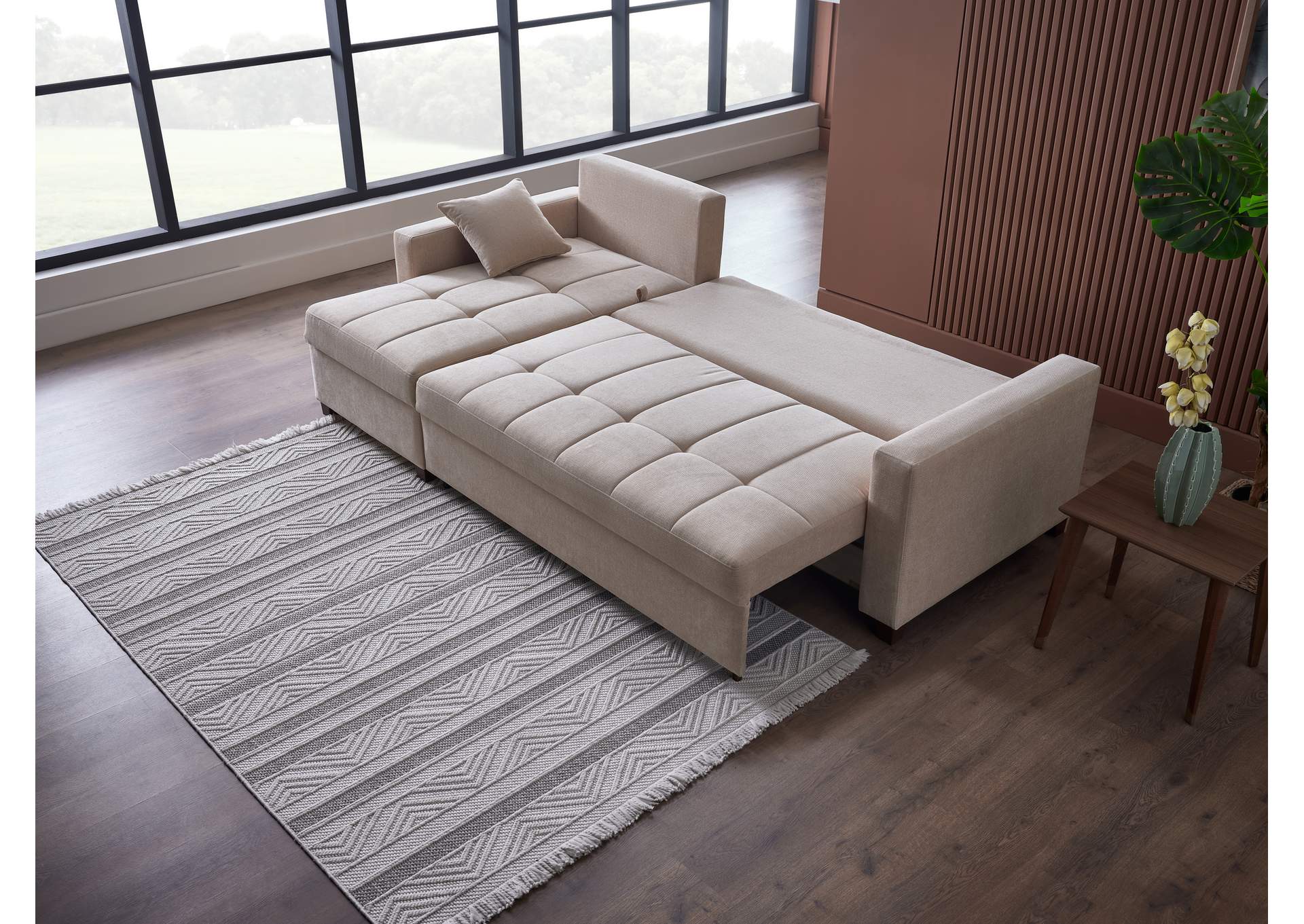 IVY SECTIONAL - KOOPSI BASIC BEIGE - 3 PIECES image 8