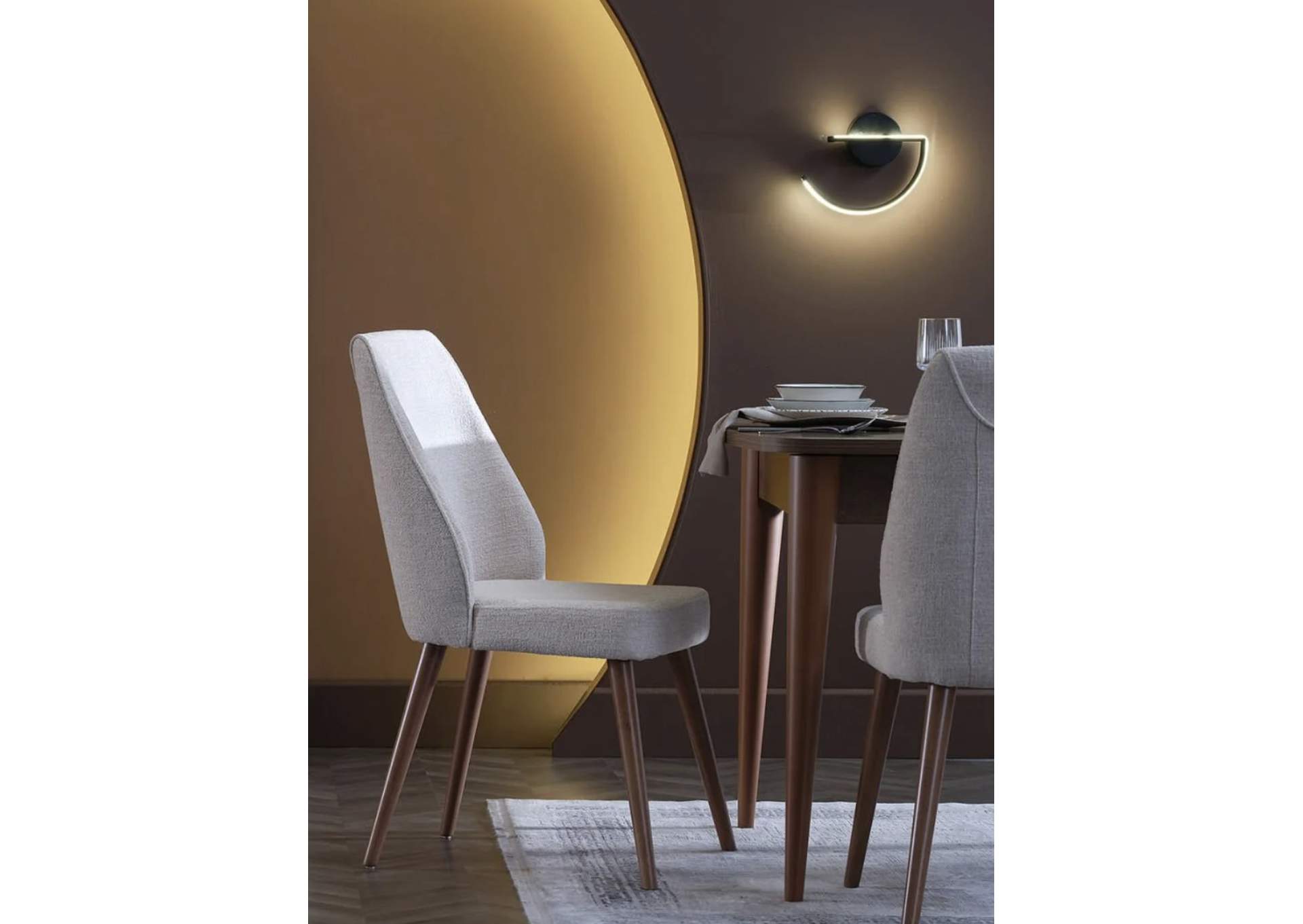 MIRANTE 6335 DINING CHAIR - CREAM - 2 PIECES image 5