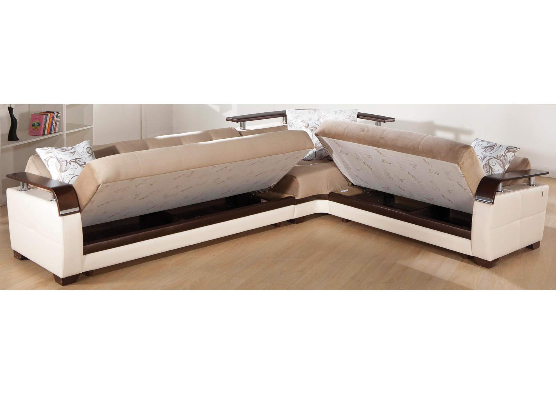 NATURAL SECTIONAL - NAOMI L BROWN - 4 PIECES image 5