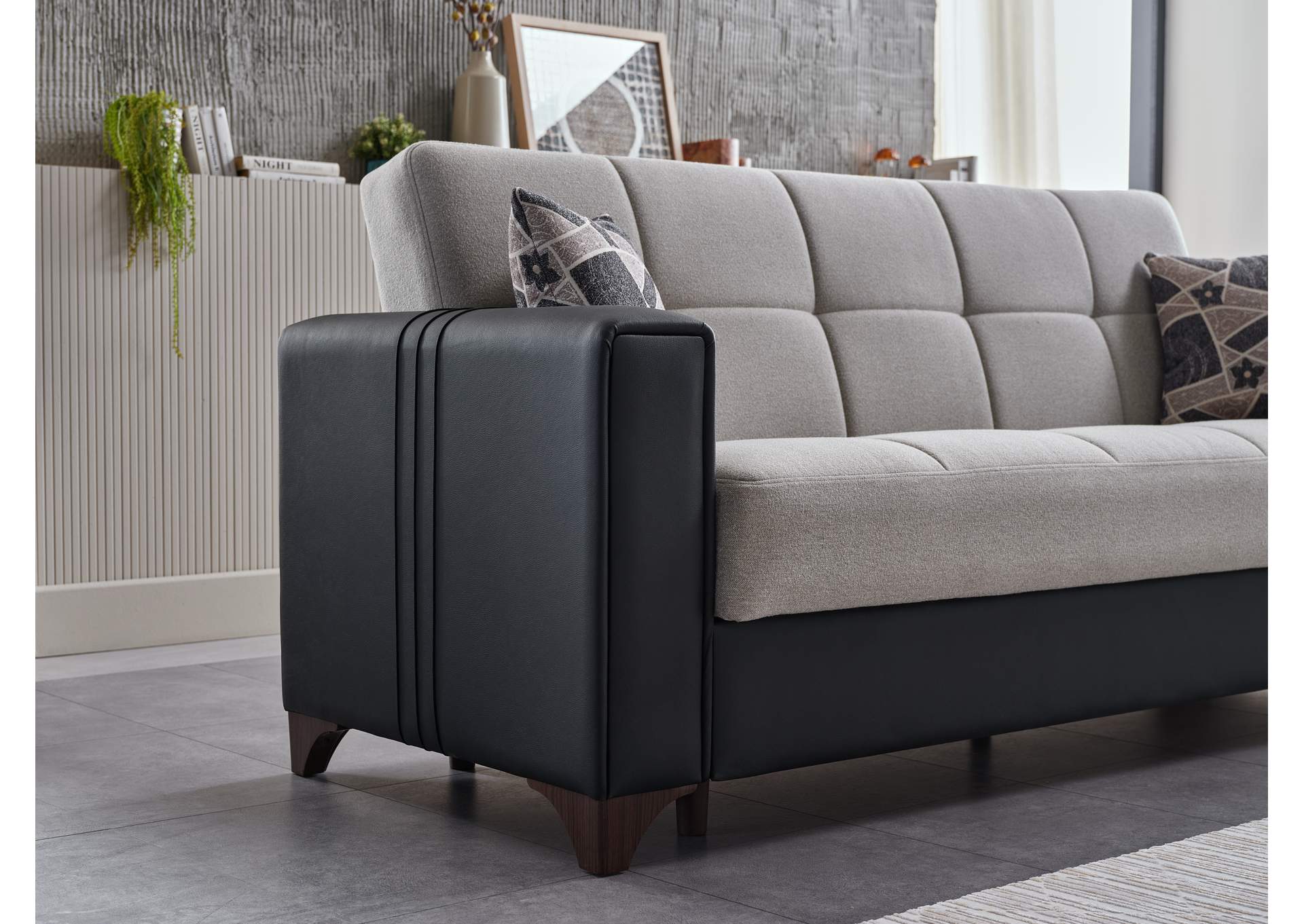 PARMA 3 SEAT SLEEPER - BOSS CREAM image 6