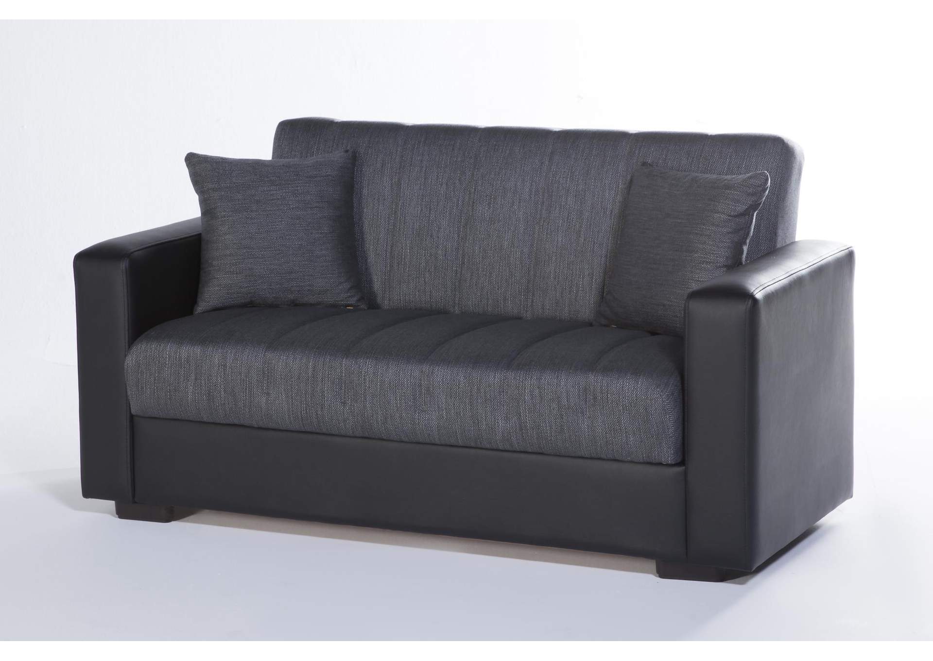 SIDNEY LOVE SEAT - BOLZONI GRAY - 2 PIECES image 4