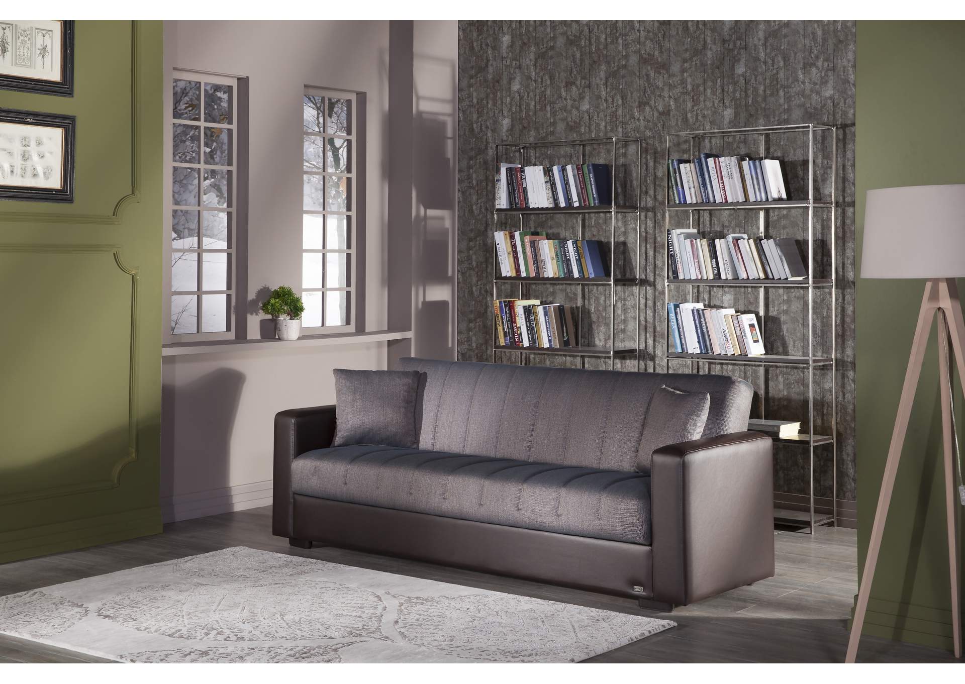 SIDNEY 3 SEAT SLEEPER - BOLZONI BROWN - 1 PIECE image 1