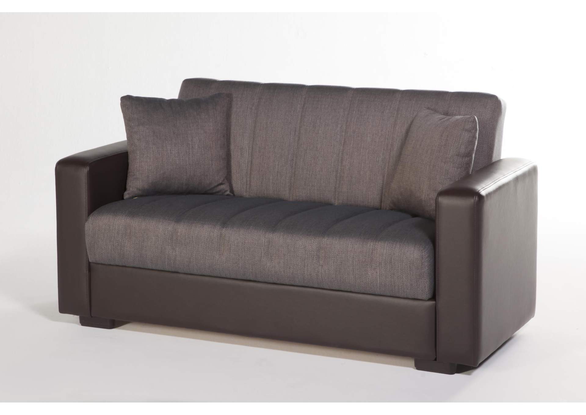 SIDNEY LOVE SEAT - BOLZONI BROWN - 2 PIECES image 4