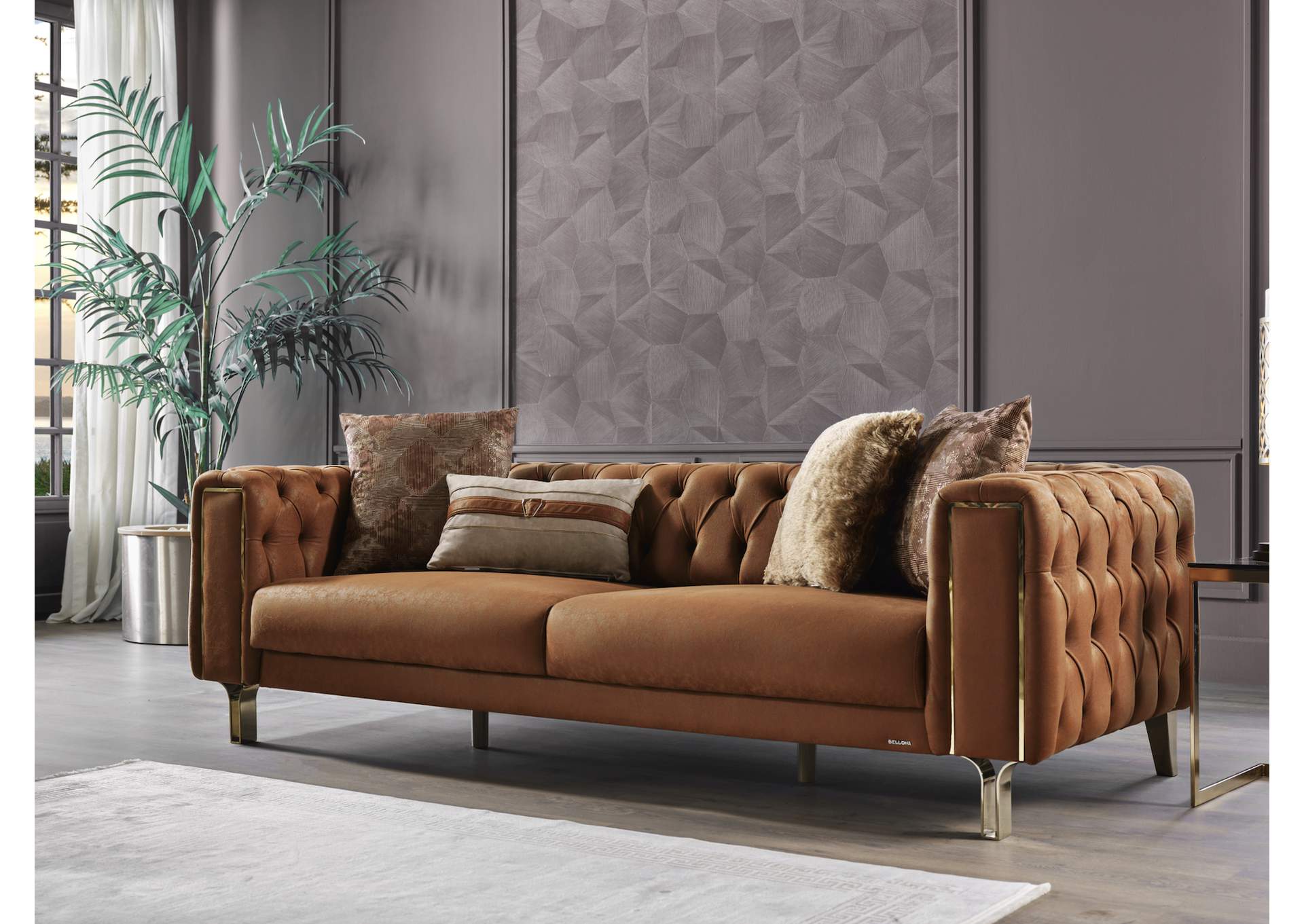 MONTEGO 3 SEAT SLEEPER - DARK BRICK - 2 PIECES image 7