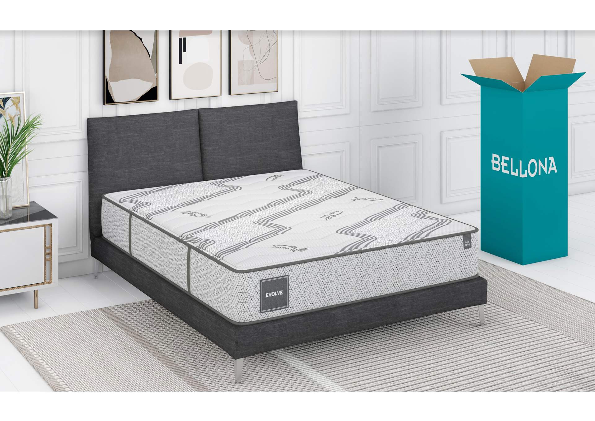 EVOLVE QUEEN MATTRESS ANTIAGING image 1