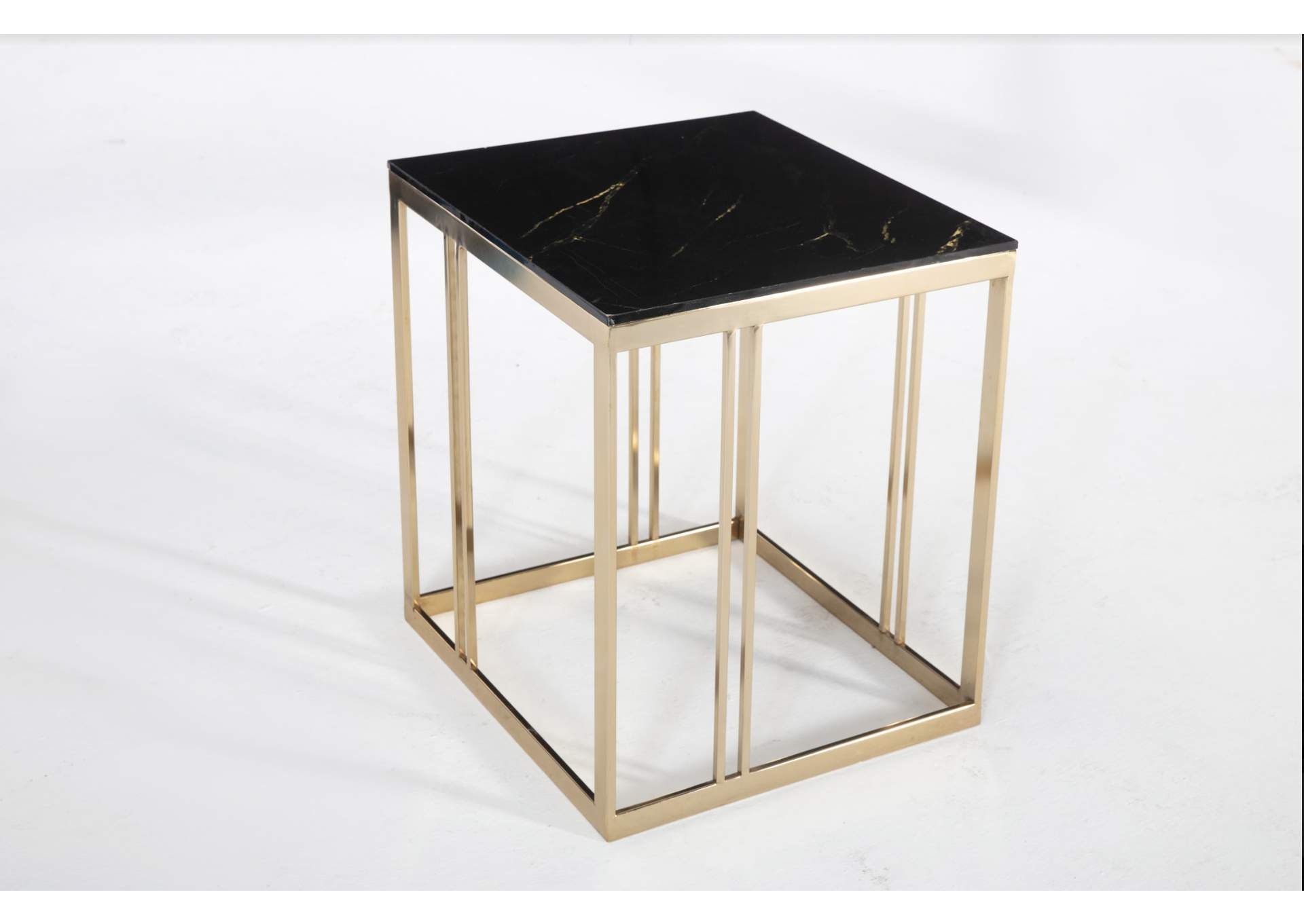 MONTEGO SIDE TABLE - CRL MRB GOLD - 1 PIECE image 1