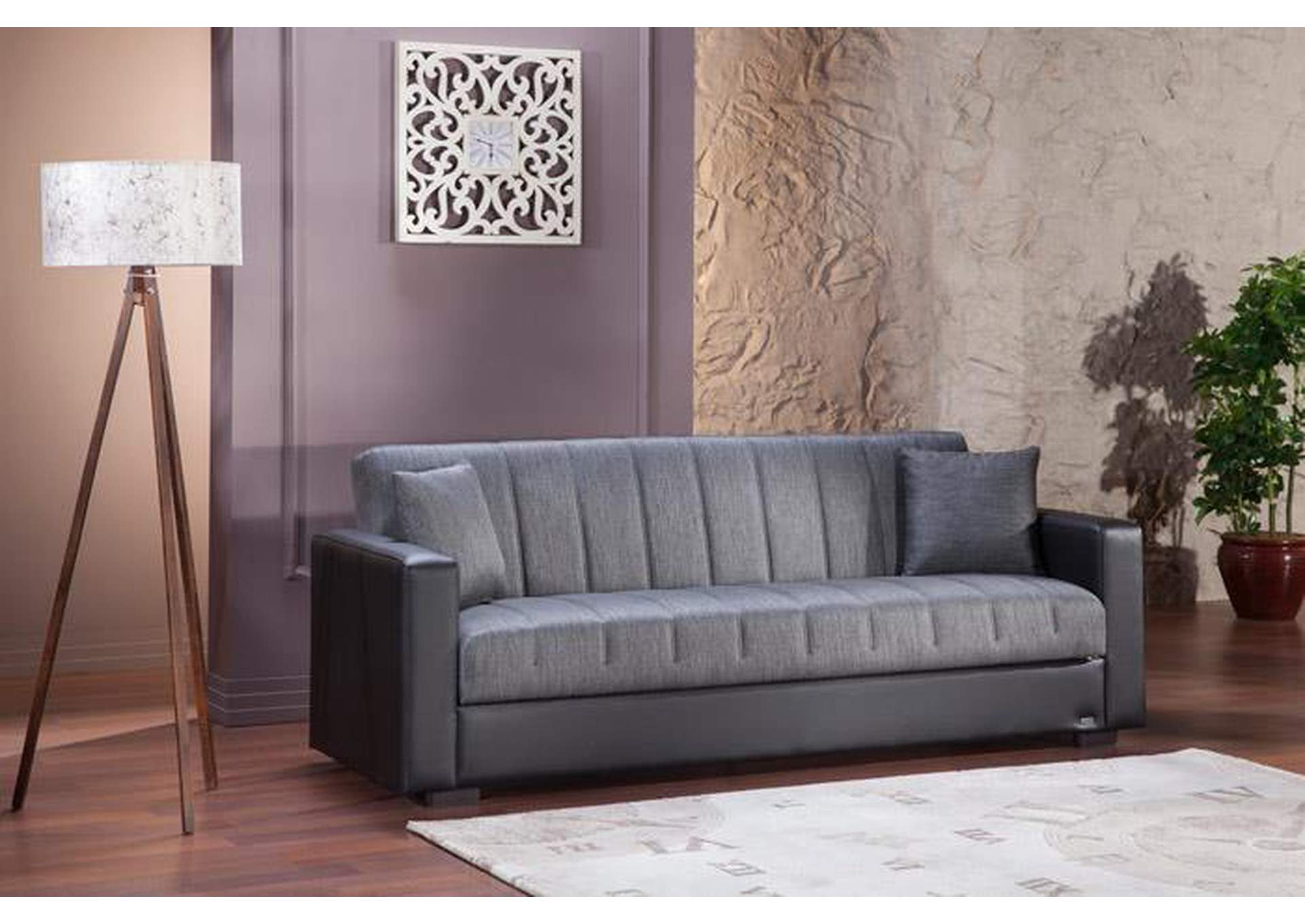 SIDNEY 3 SEAT SLEEPER - BOLZONI GRAY - 1 PIECE image 1