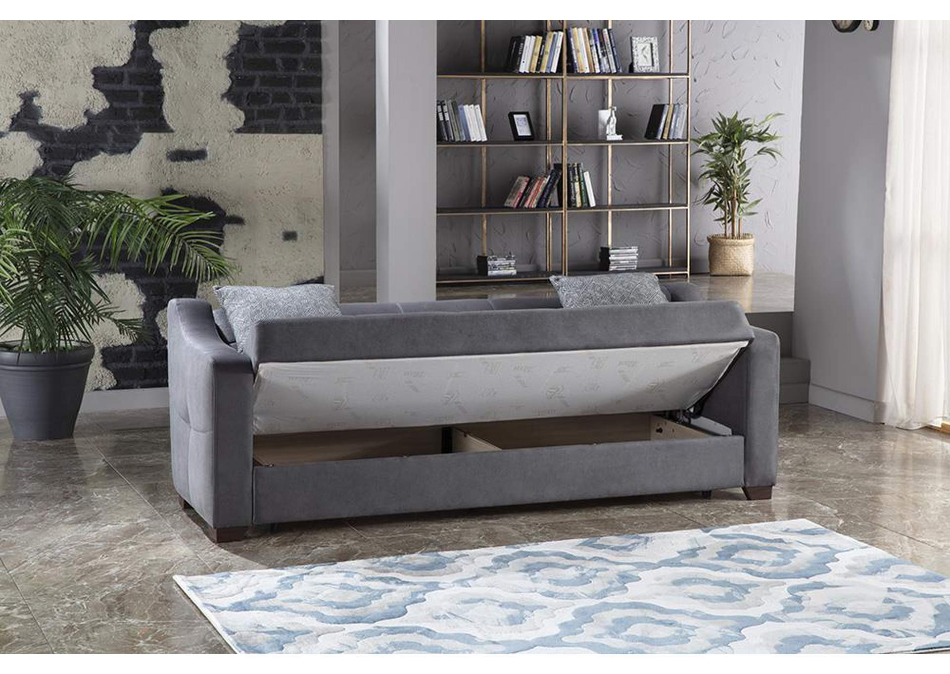 TAHOE 3 SEAT SLEEPER - MELSON DARK GRAY - 2 PIECES image 5