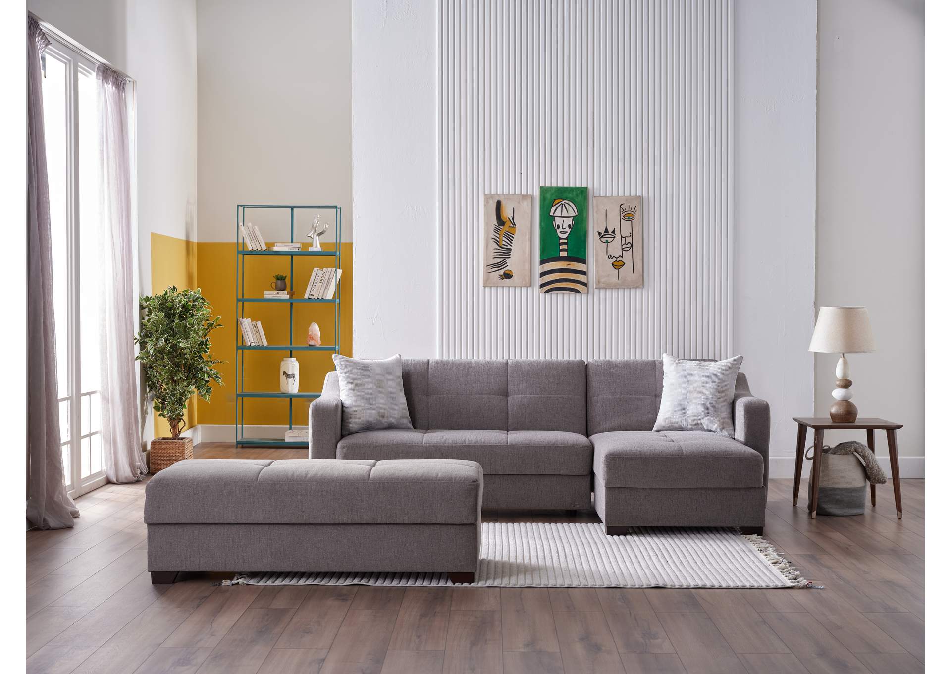 TAHOE SECTIONAL - VERDERIO DARK GRAY image 3