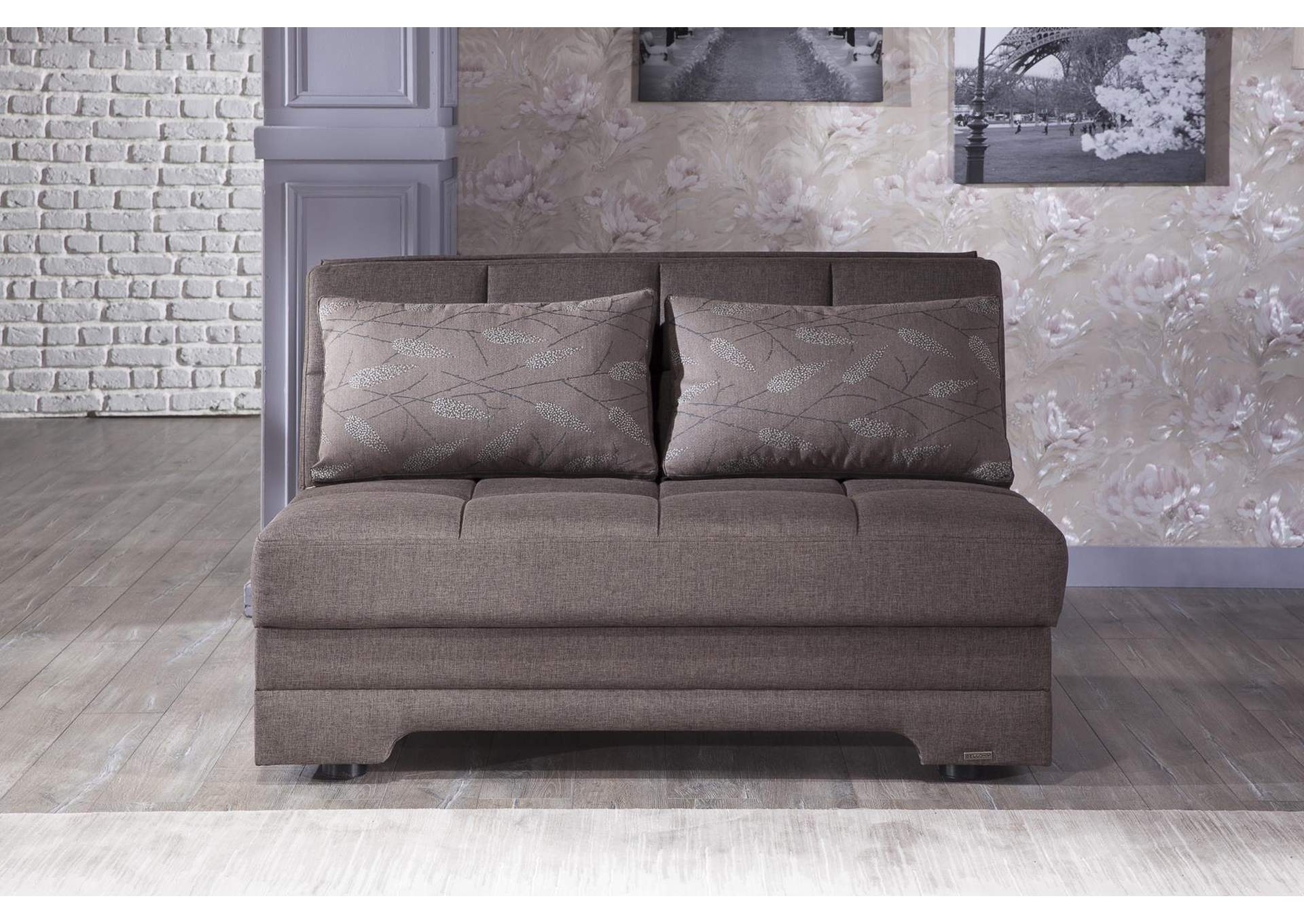 TWIST LOVE SEAT - ASTORAL L BROWN - 1 PIECE image 3