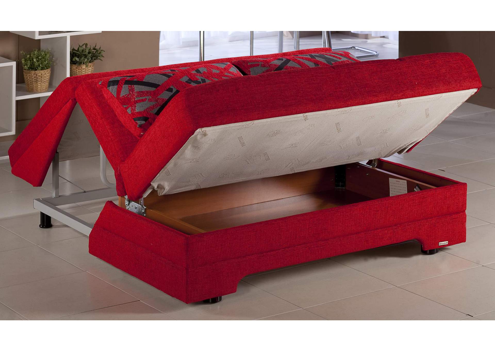 TWIST LOVE SEAT - STORY RED - 1 PIECE image 4