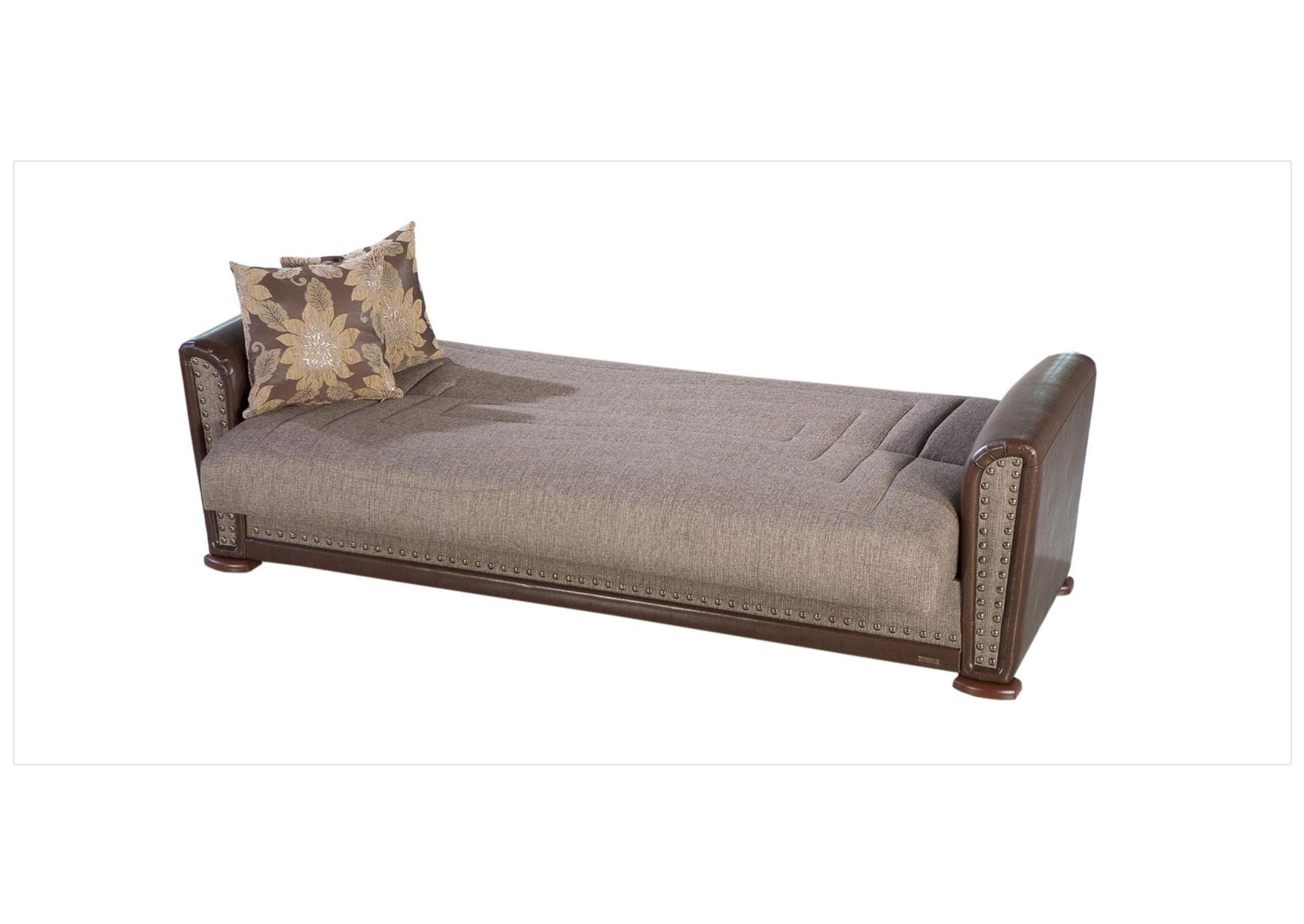 ALFA 3 SEAT SLEEPER - REDEYEF BROWN - 1 PIECE image 1