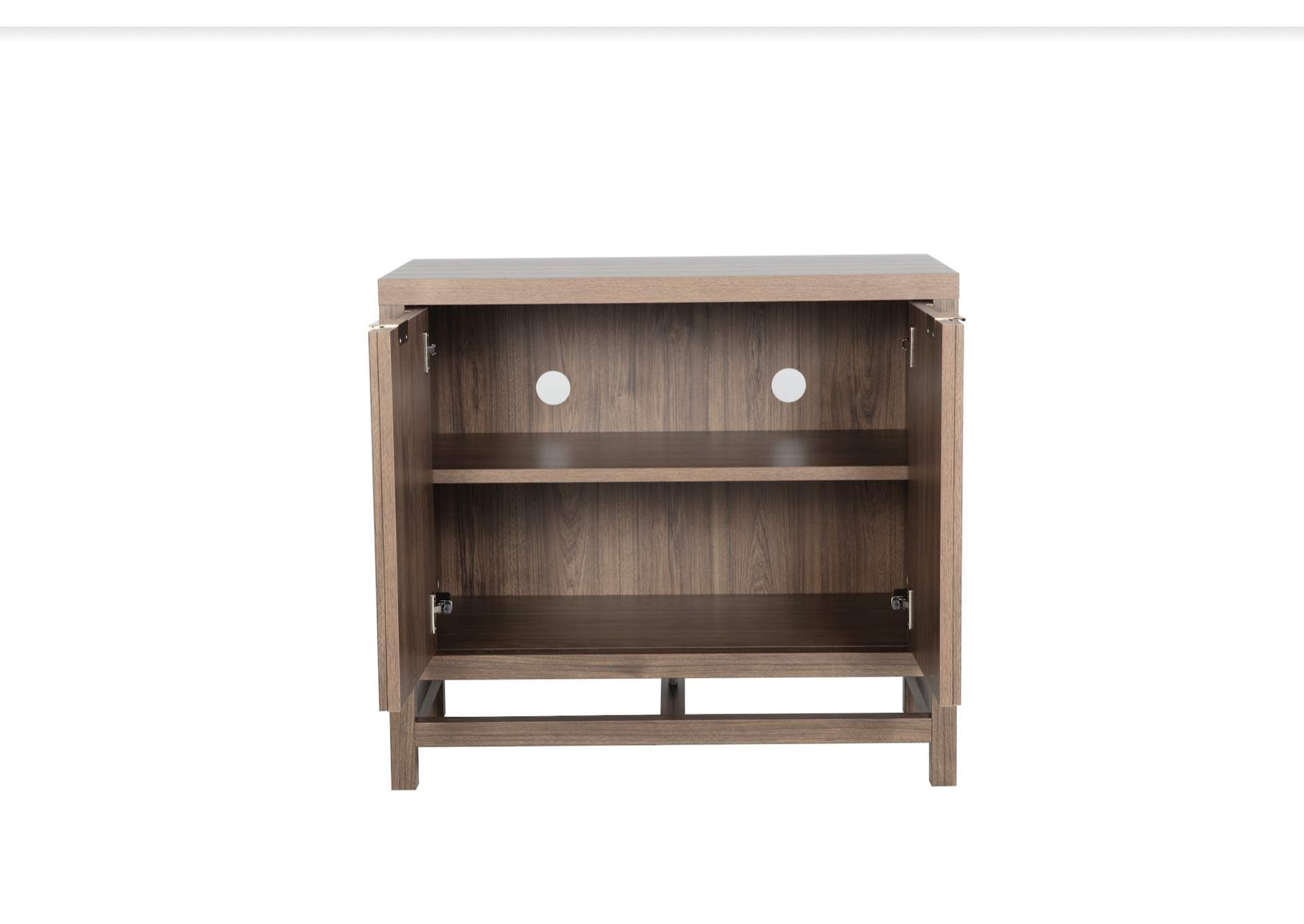 ARDEN 2 DOOR CONSOLE - ALEGRO WALNUT - 1 PIECE image 1