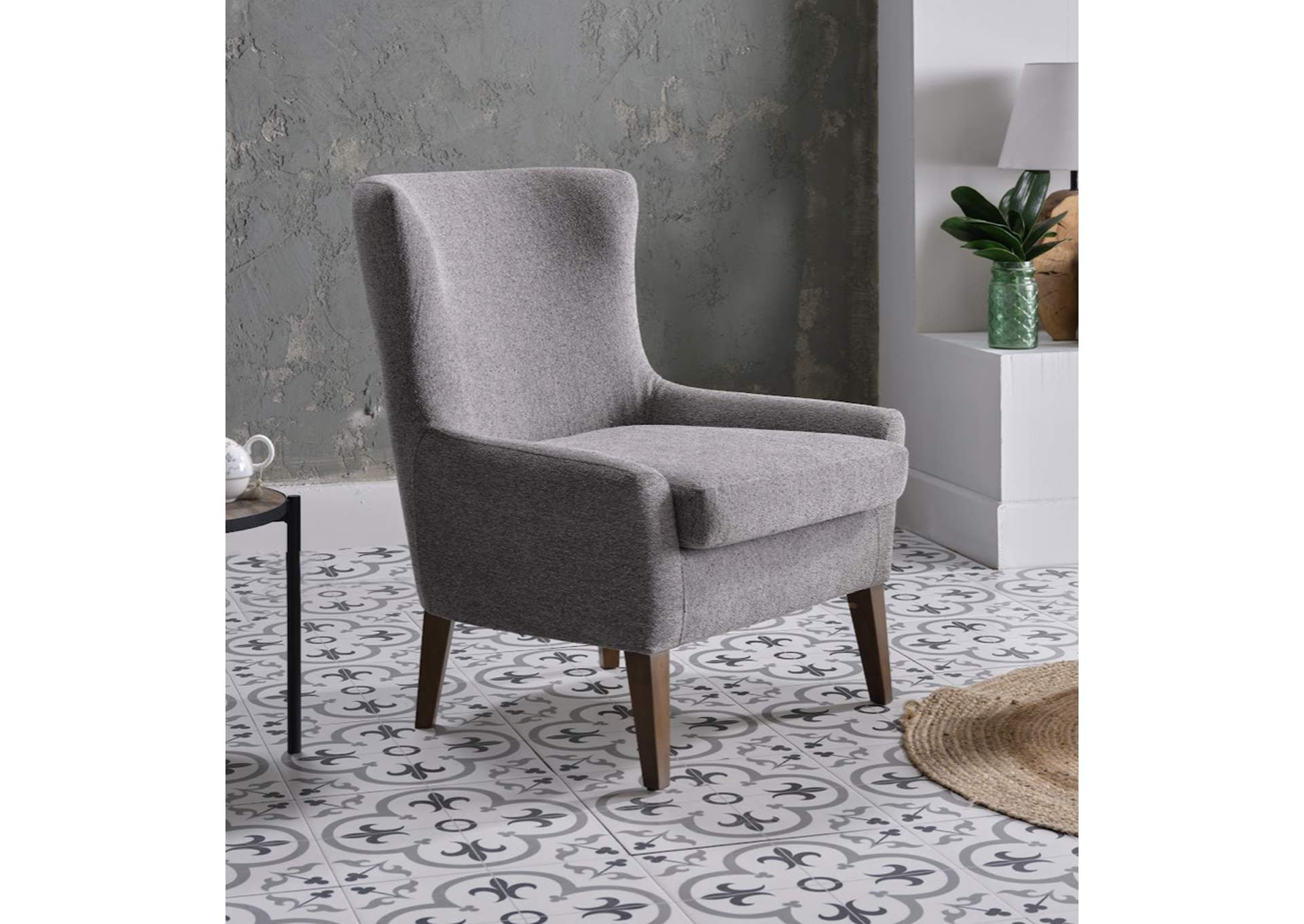 CANYON ACCENT CHAIR - REVERE GREY image 1