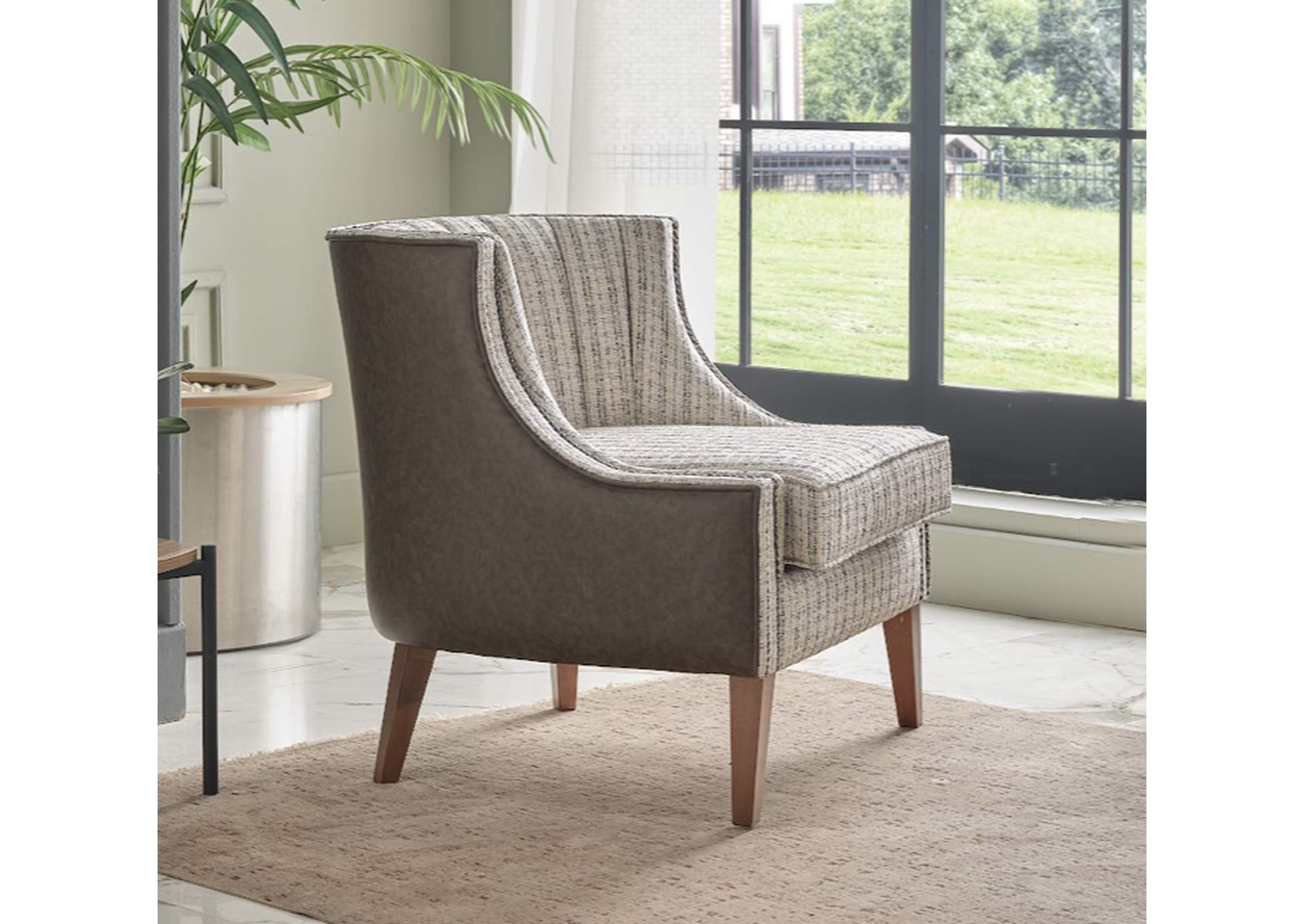 HAMES ACCENT CHAIR - HAMES CREAM - 1 PIECE image 1