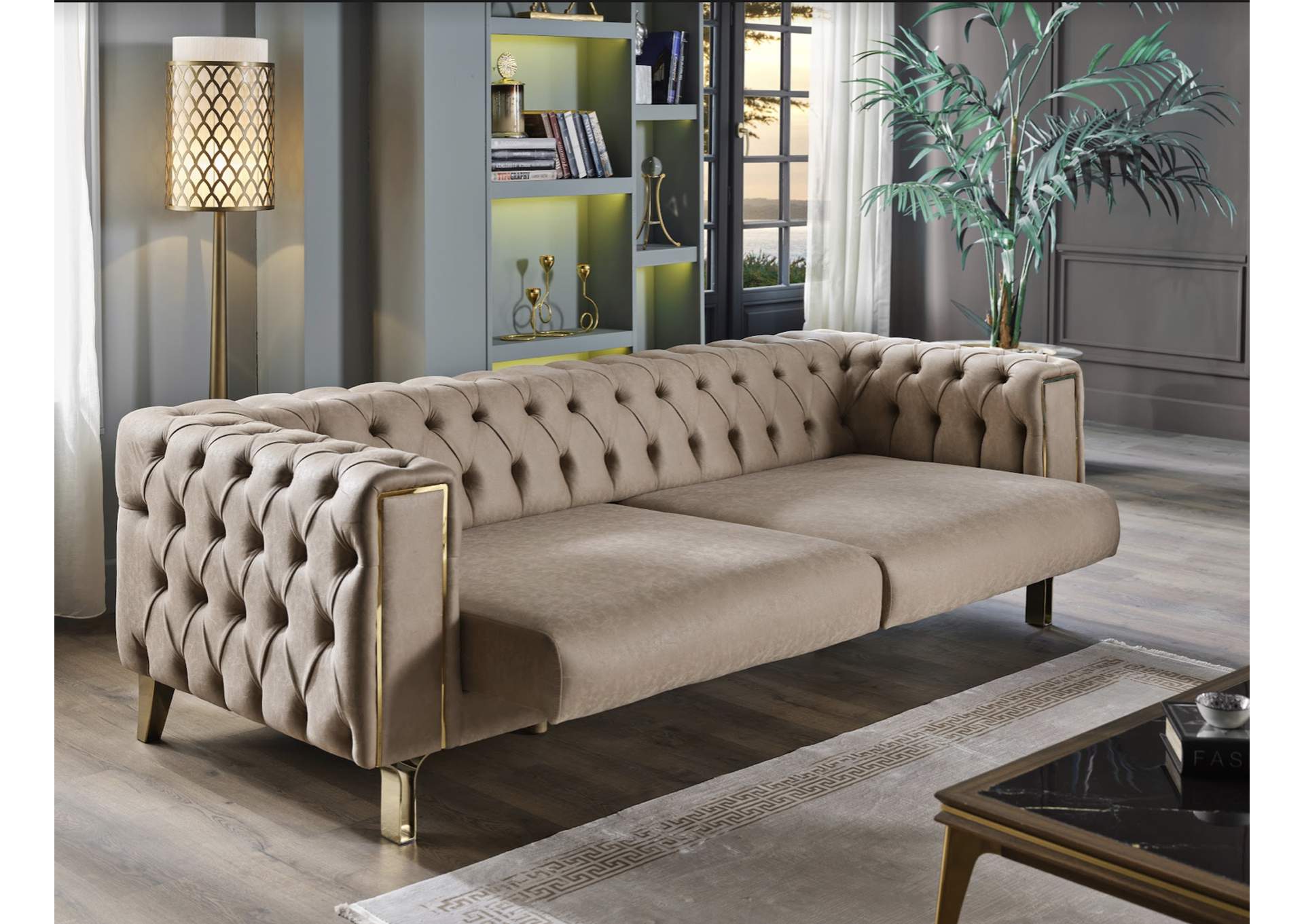 MONTEGO 3 SEAT SLEEPER - DARK VIZON - 2 PIECES image 7