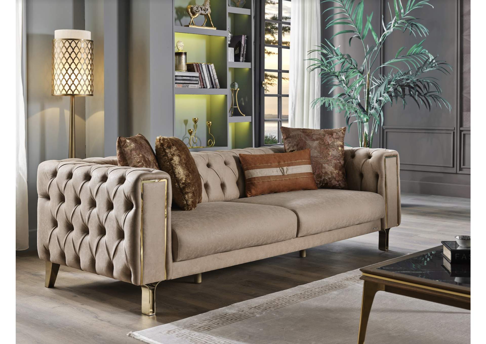 MONTEGO 3 SEAT SLEEPER - DARK VIZON - 2 PIECES image 10