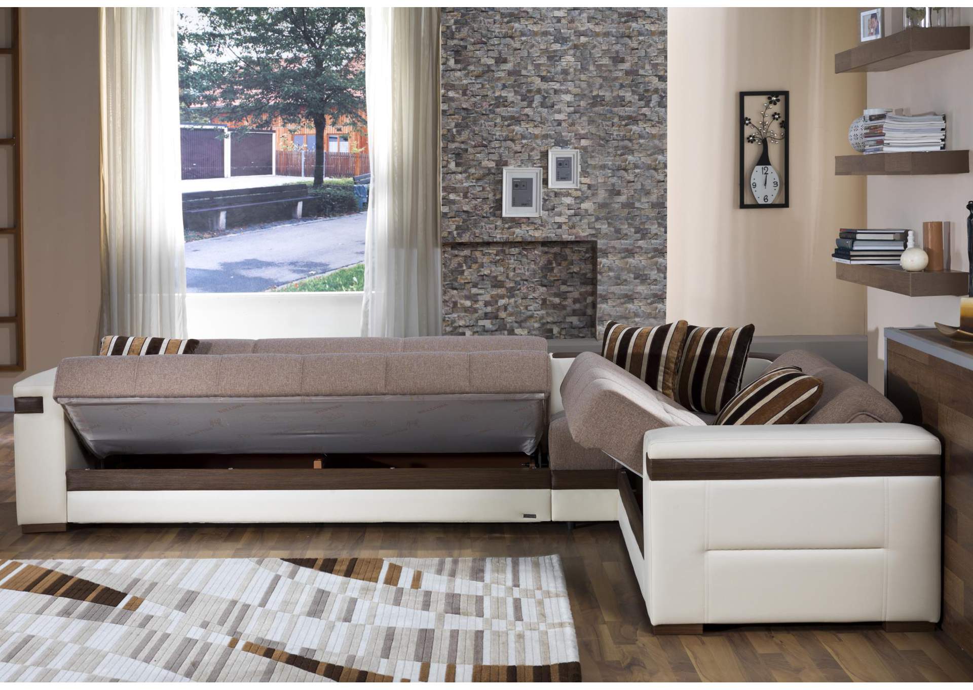 MOON SECTIONAL - PLATIN MUSTARD - 4 PIECES image 5