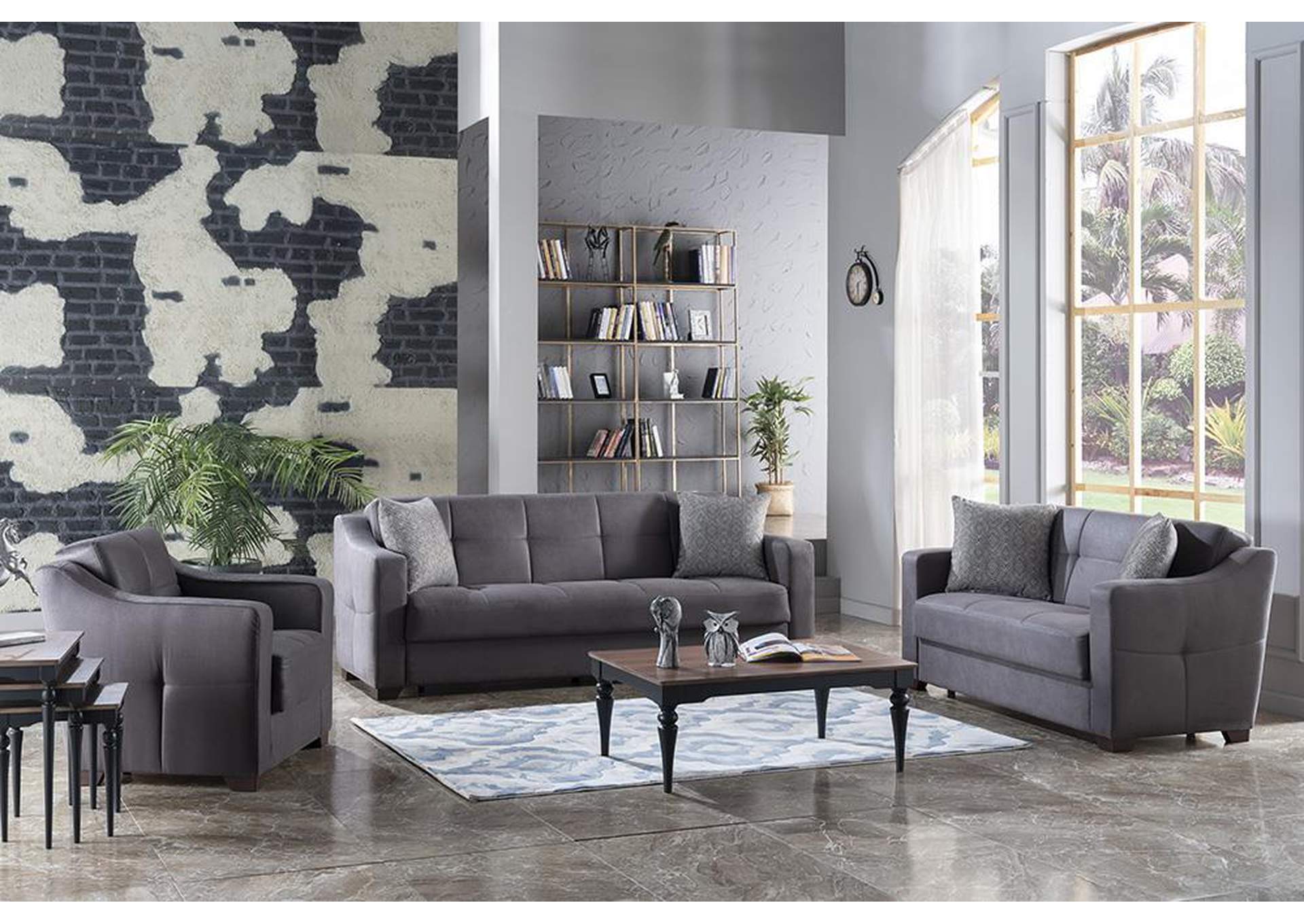 TAHOE ARMCHAIR - MELSON DARK GRAY image 3