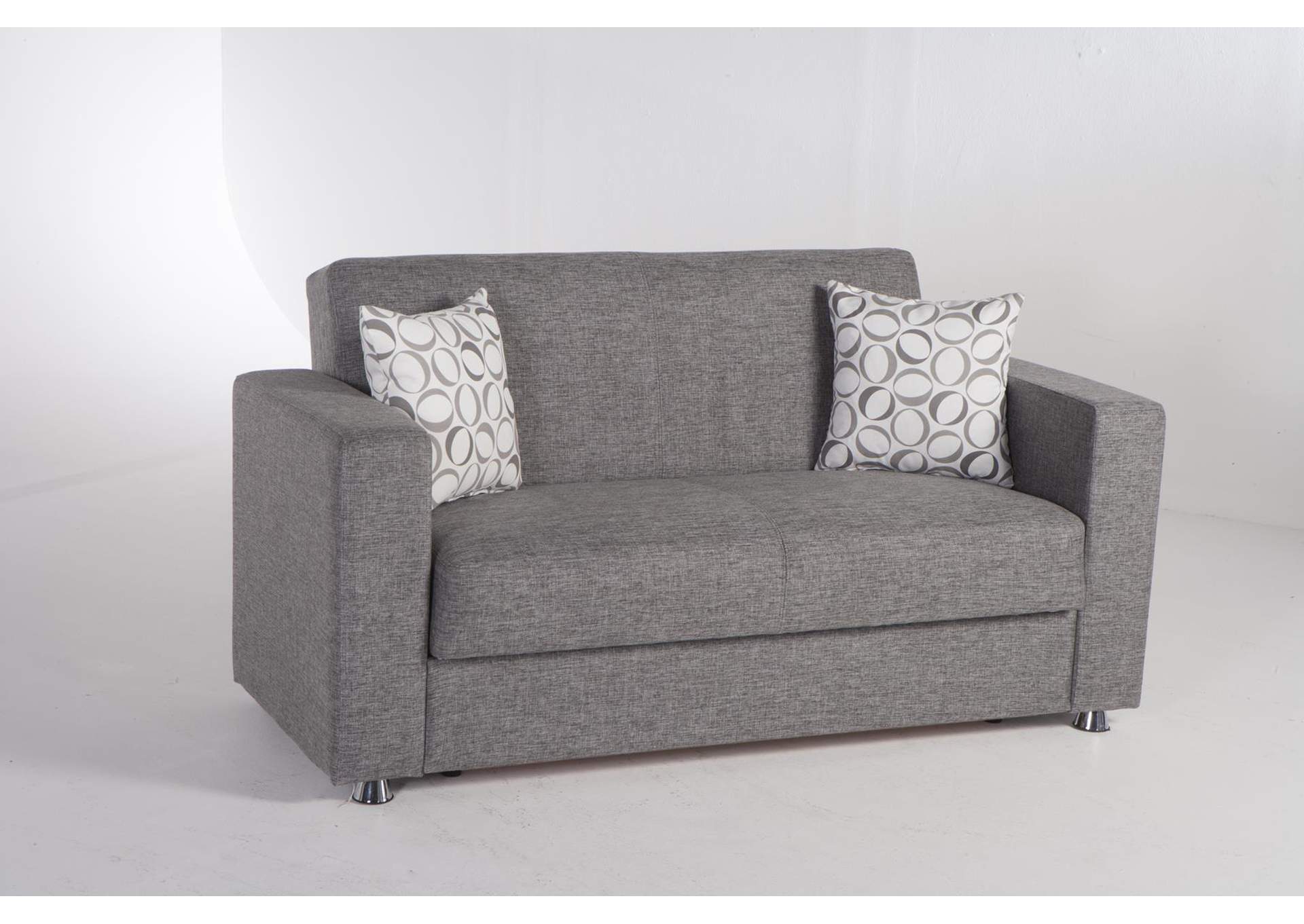 TOKYO LOVE SEAT - DIEGO GRAY - 2 PIECES image 4