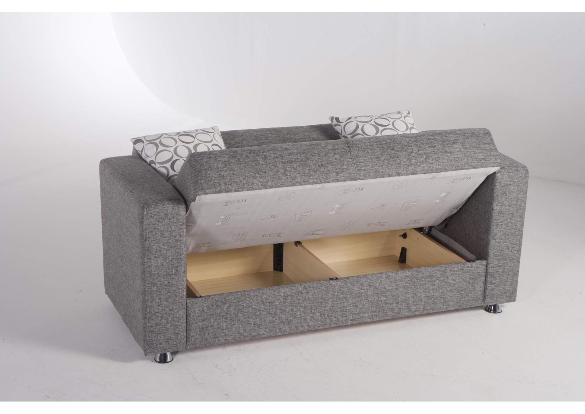 TOKYO LOVE SEAT - DIEGO GRAY - 2 PIECES image 1
