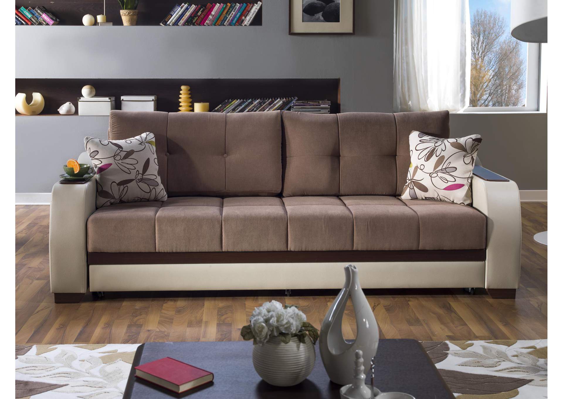 ULTRA 3 SEAT SLEEPER - OPTIMUM BROWN - 3 PIECES image 3