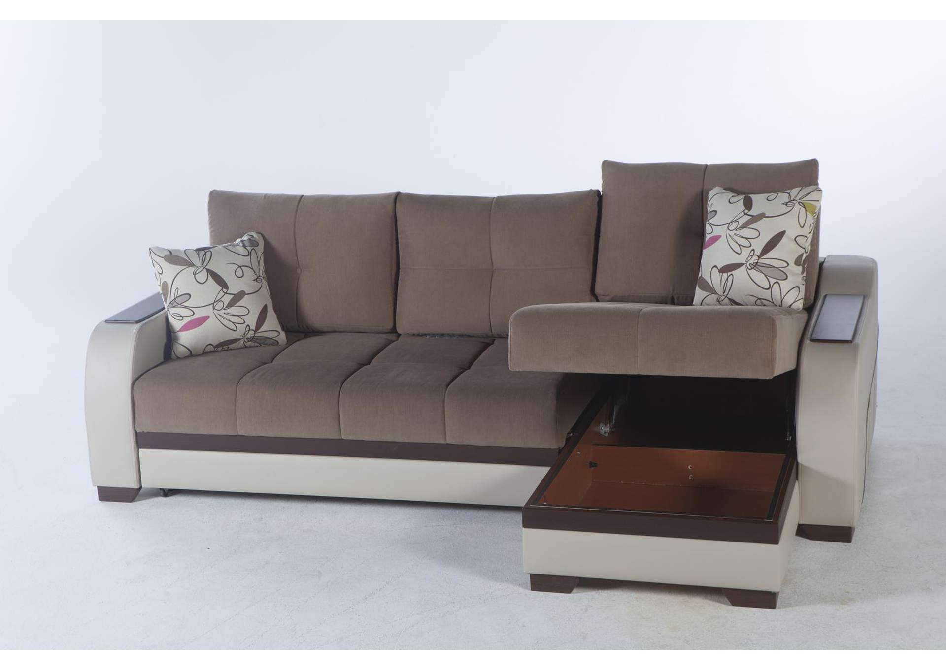 ULTRA SECTIONAL - OPTIMUM BROWN - 4 PIECES image 4