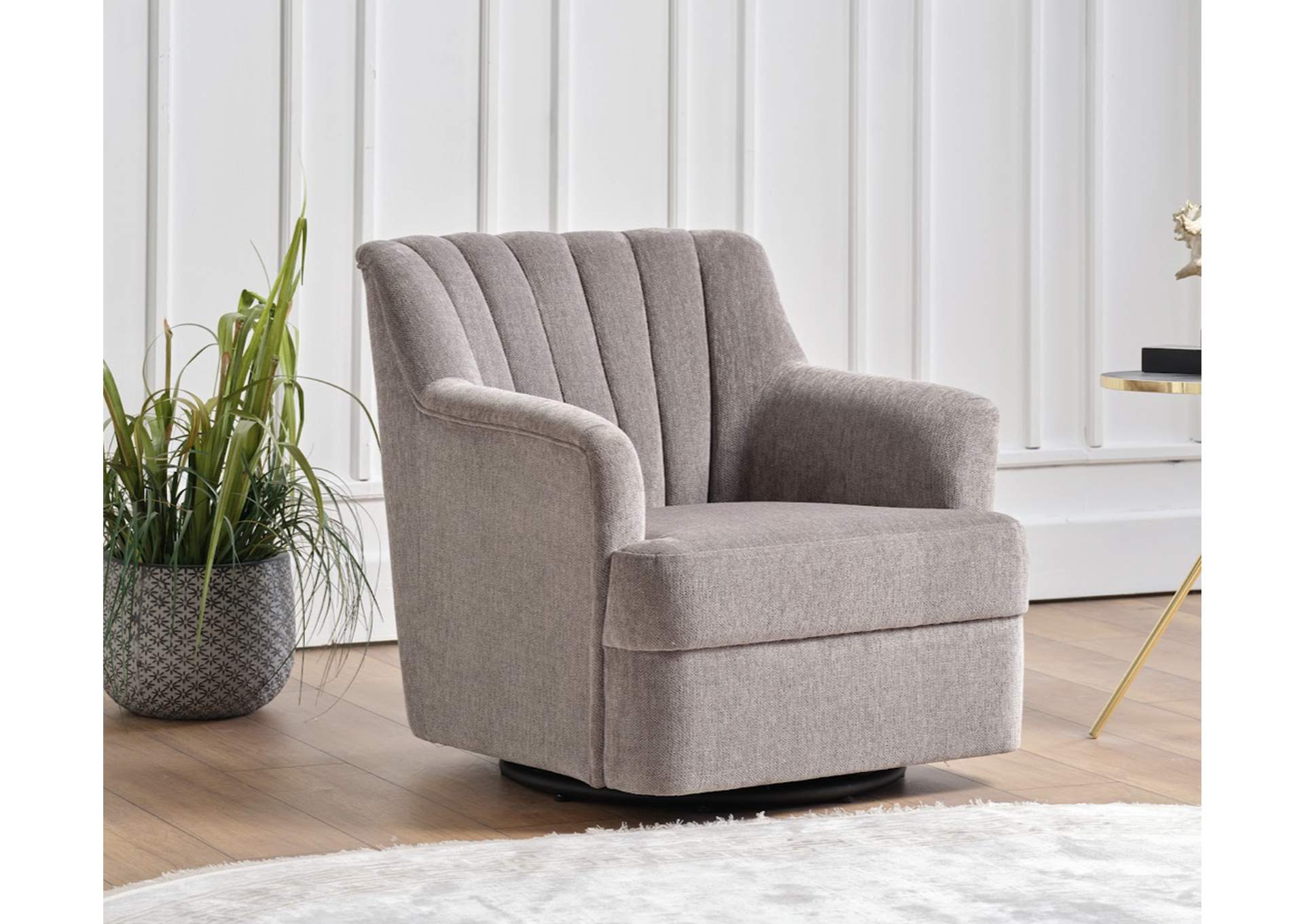 URBANE SWIVEL CHAIR - URBANE GREY image 1