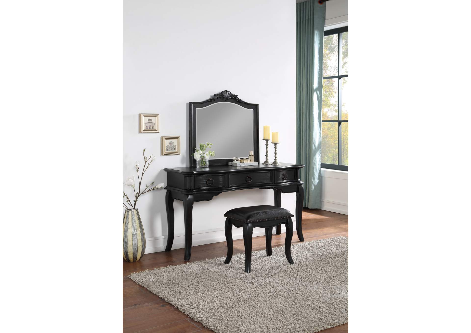 Vanity Set + Stool image 1