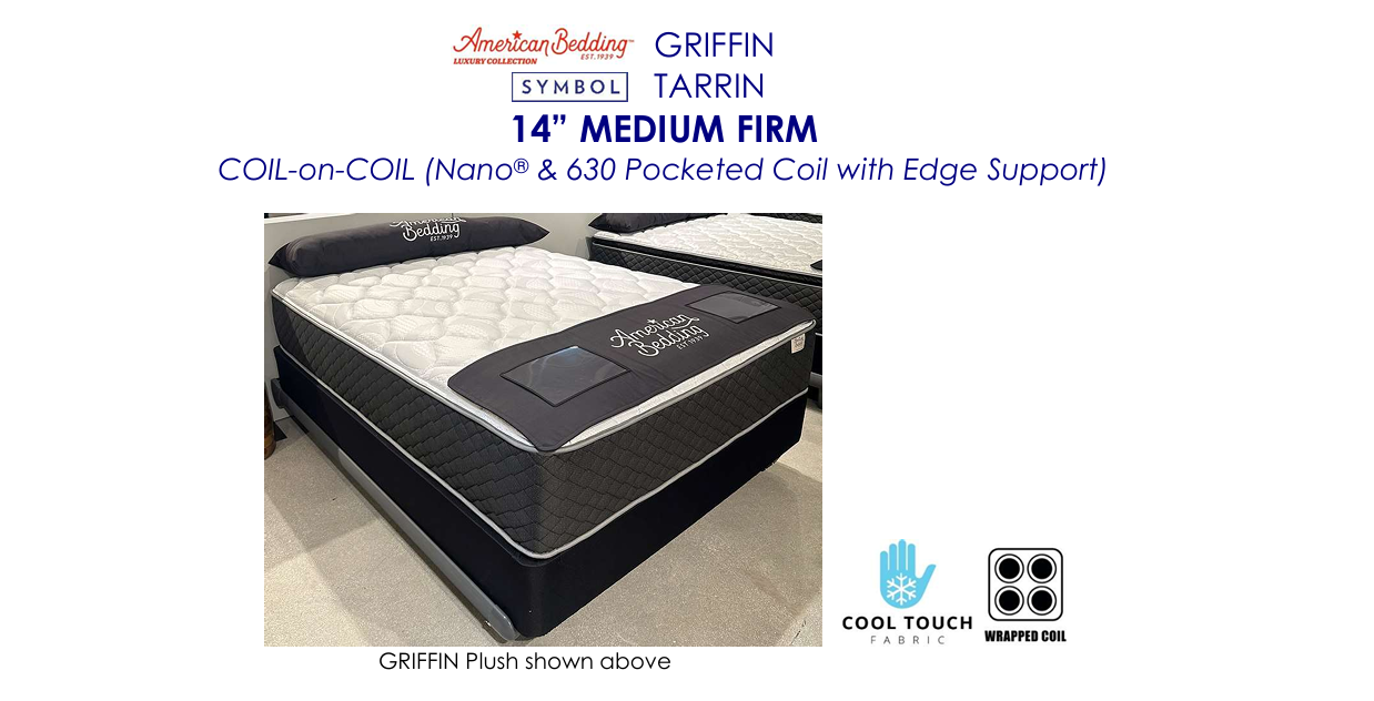 Tarrin Medium Firm Twin/Full image 1
