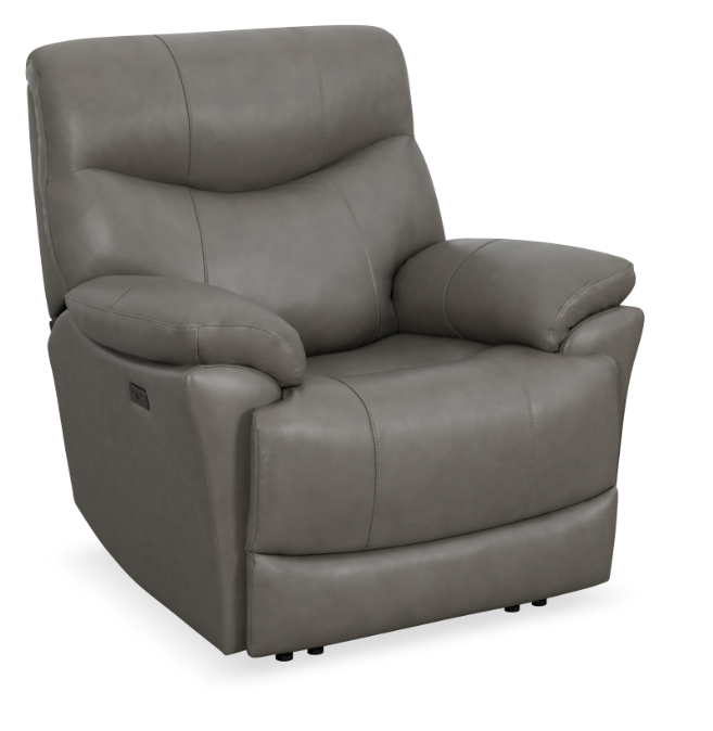 Man Wah Leather Swivel Glider Recliner image 1