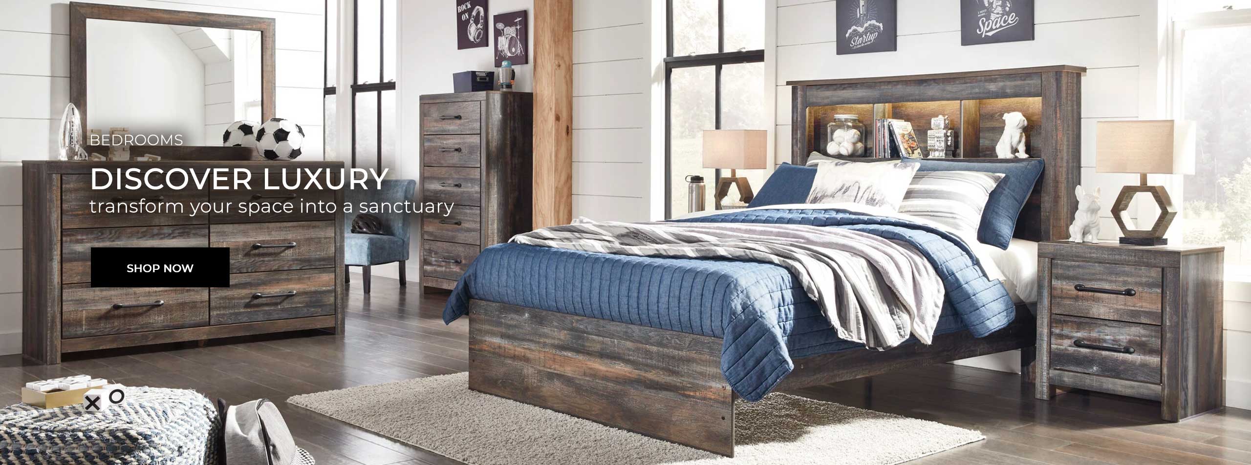 Bedrooms - Shop Now 