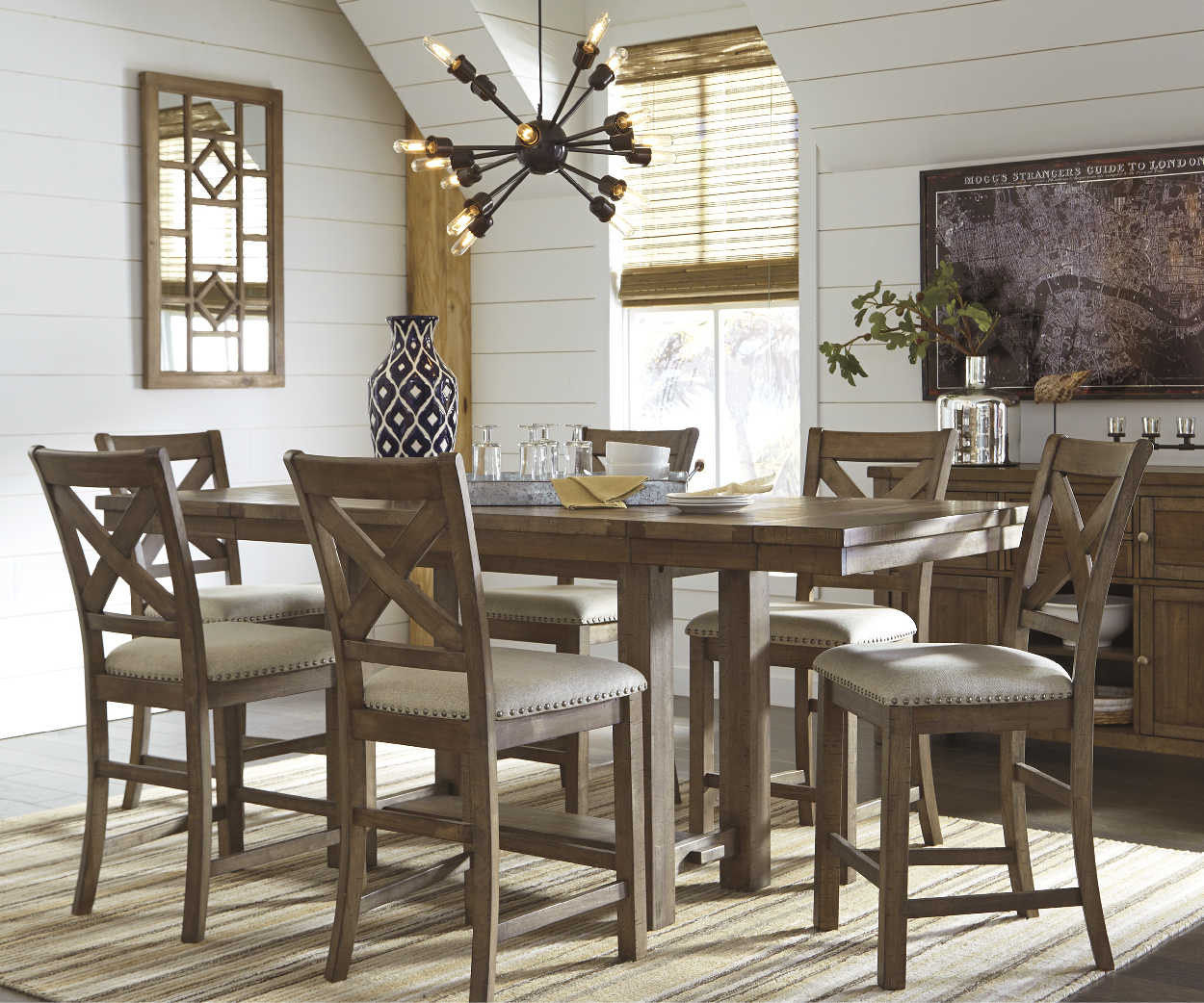 Juegos de comedor altos