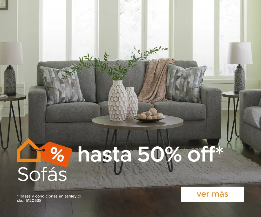 Complementos de living Aniversario Ashley