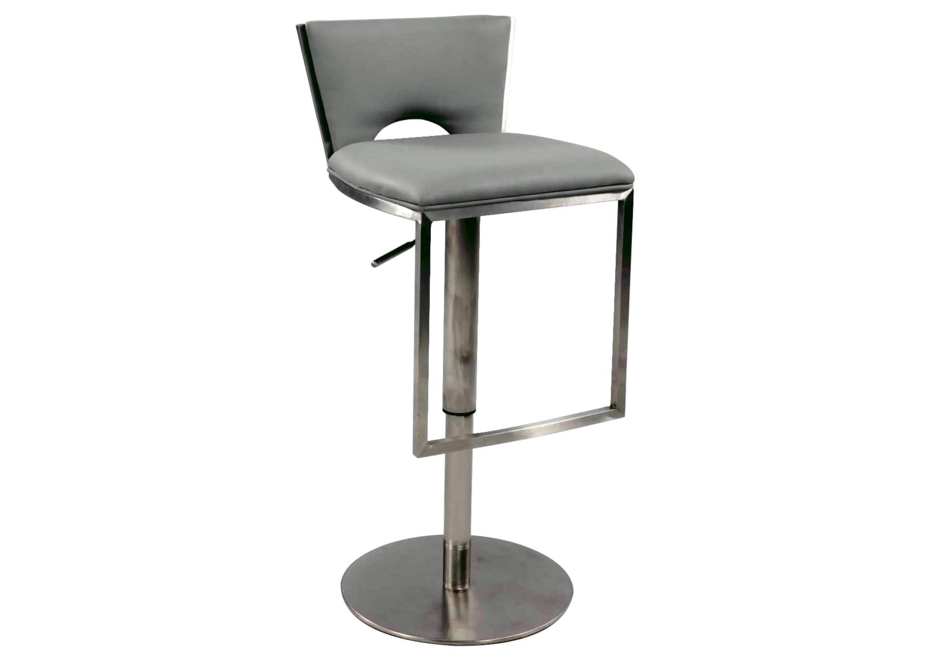 Low Back Upholstered Pneumatic-Adjustable Stool image 3
