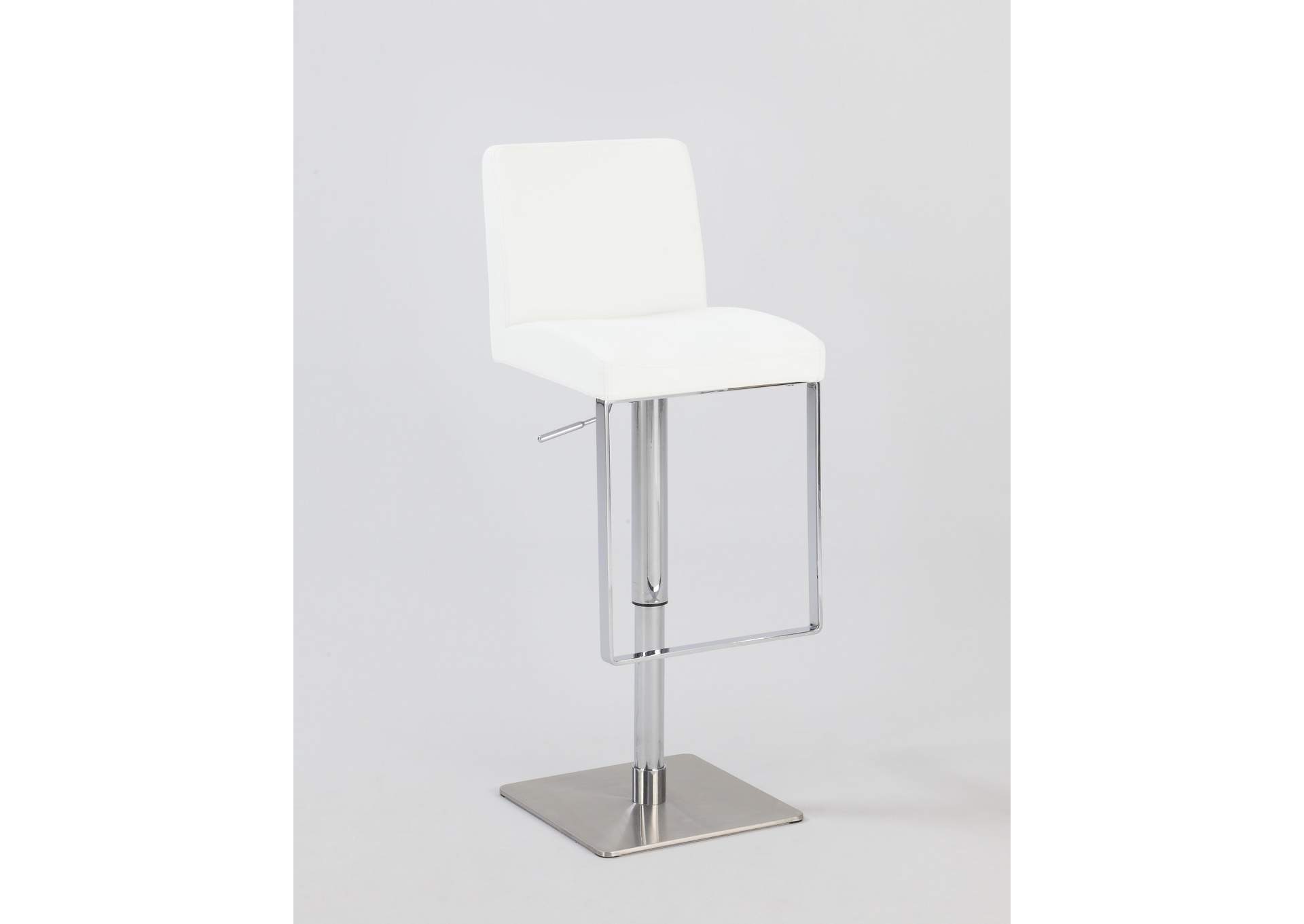 Contemporary Pneumatic-Adjustable Swivel Stool image 1