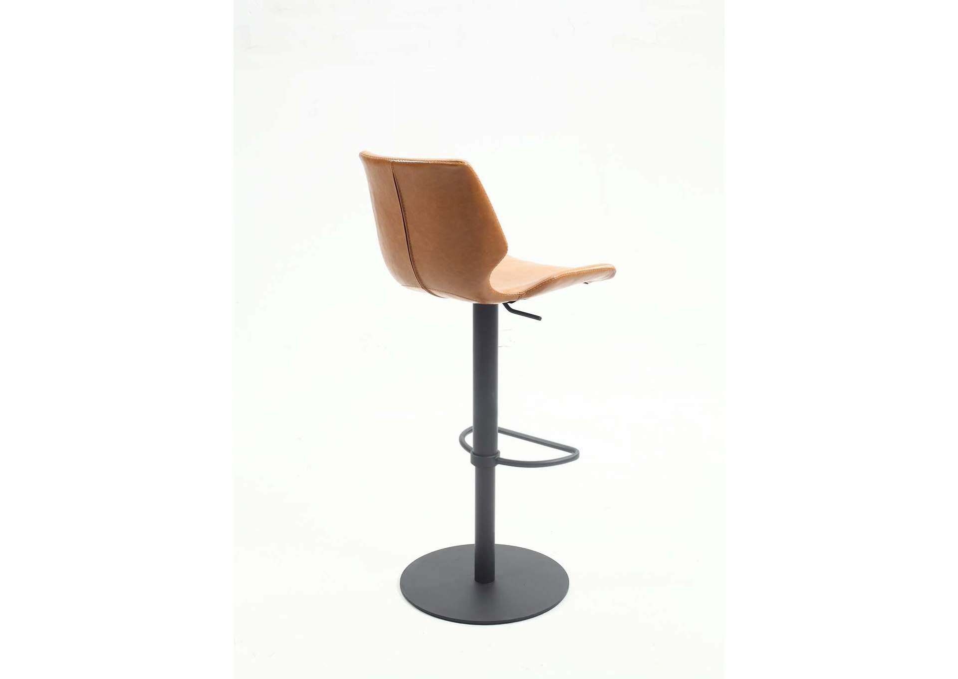 Vintage-Style Pneumatic Adjustable Height Swivel Stool image 4
