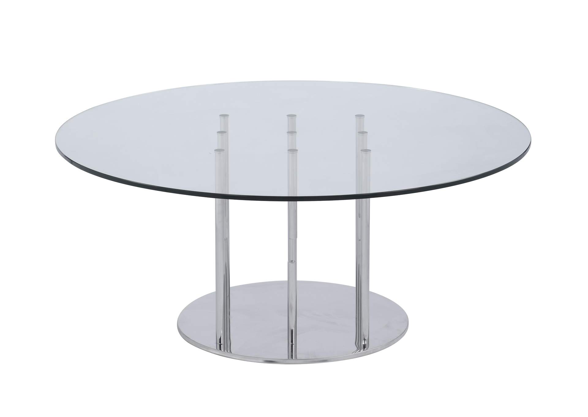 Contemporary Floating Pedestal Cocktail Table image 3