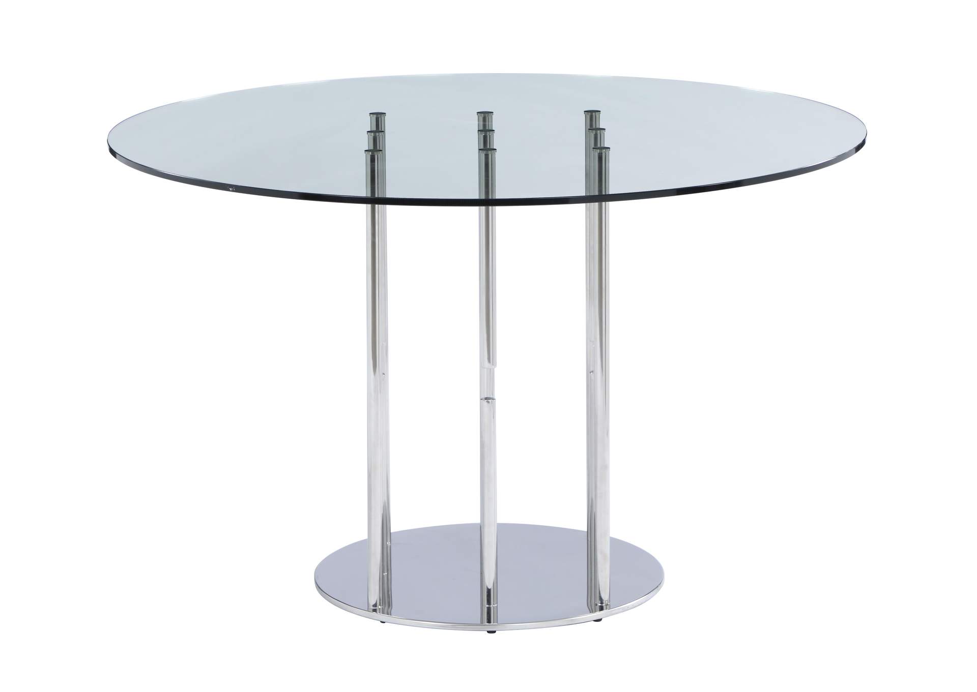 Contemporary Floating Pedestal Dining Table image 3