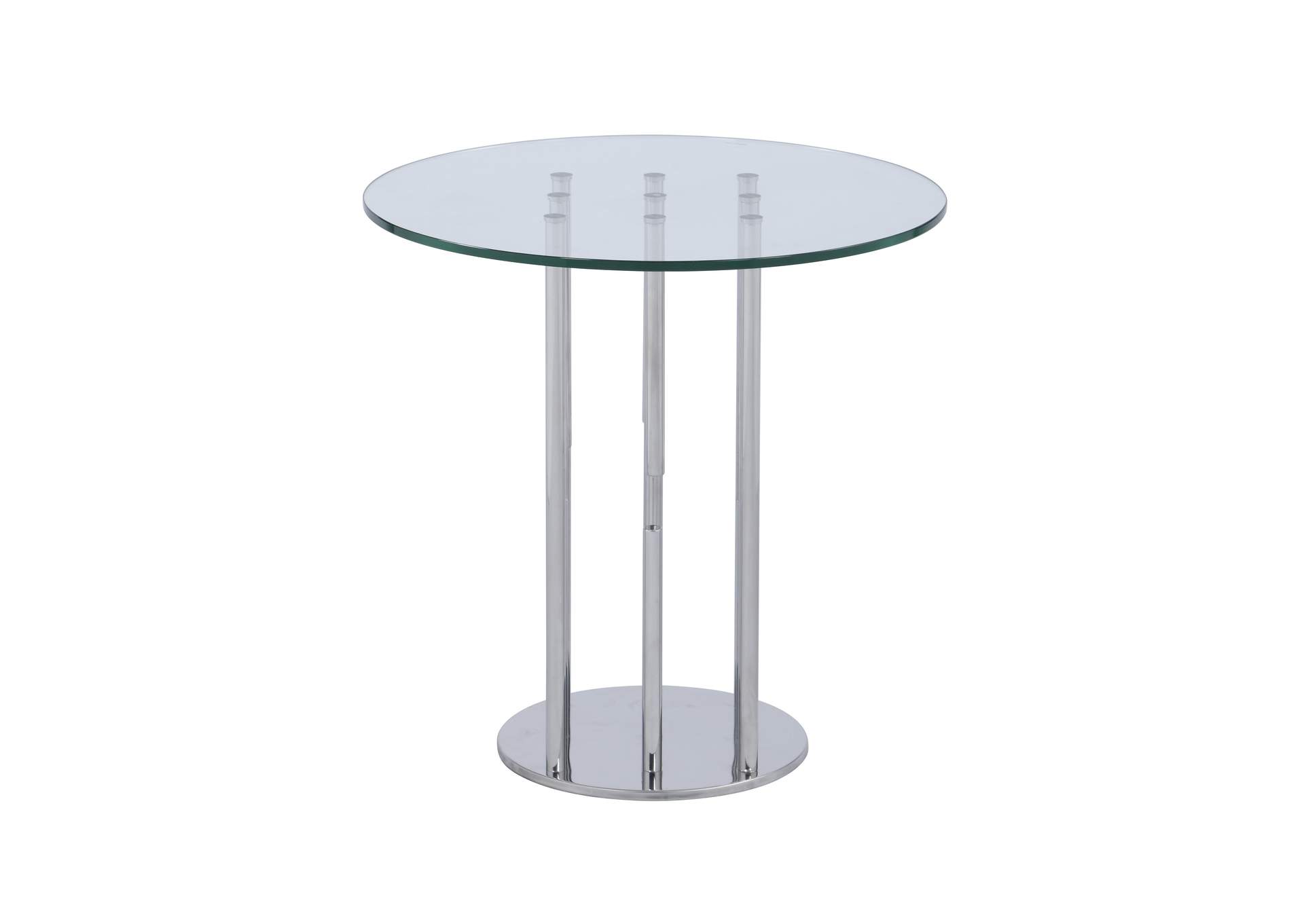 Contemporary Floating Pedestal Lamp Table image 3