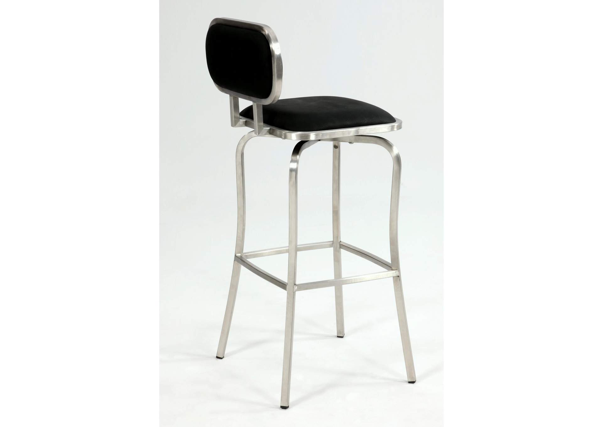 Modern Counter Height Stool With Memory Swivel image 5