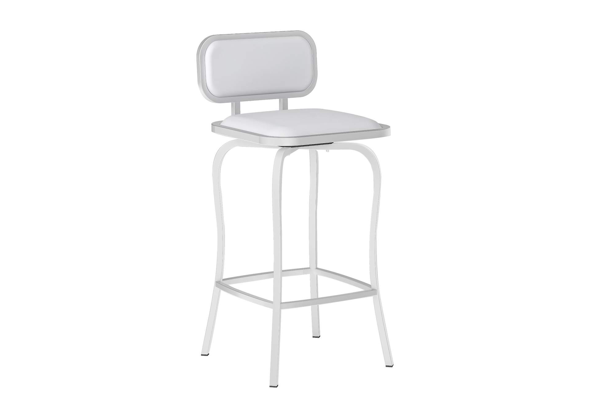 Modern Counter Height Stool With Memory Swivel image 3