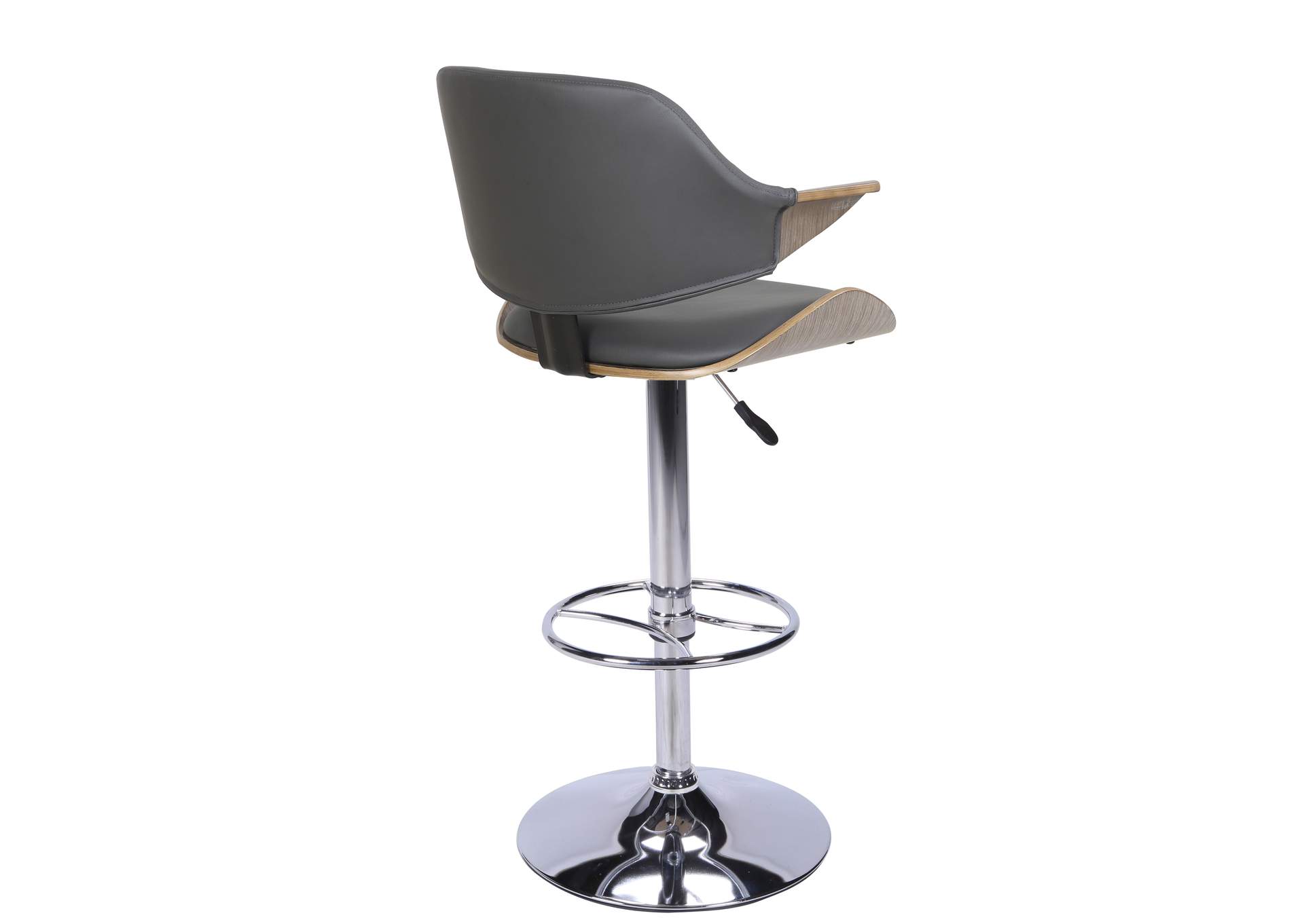 Curved Back Pneumatic-Adjustable Stool image 3