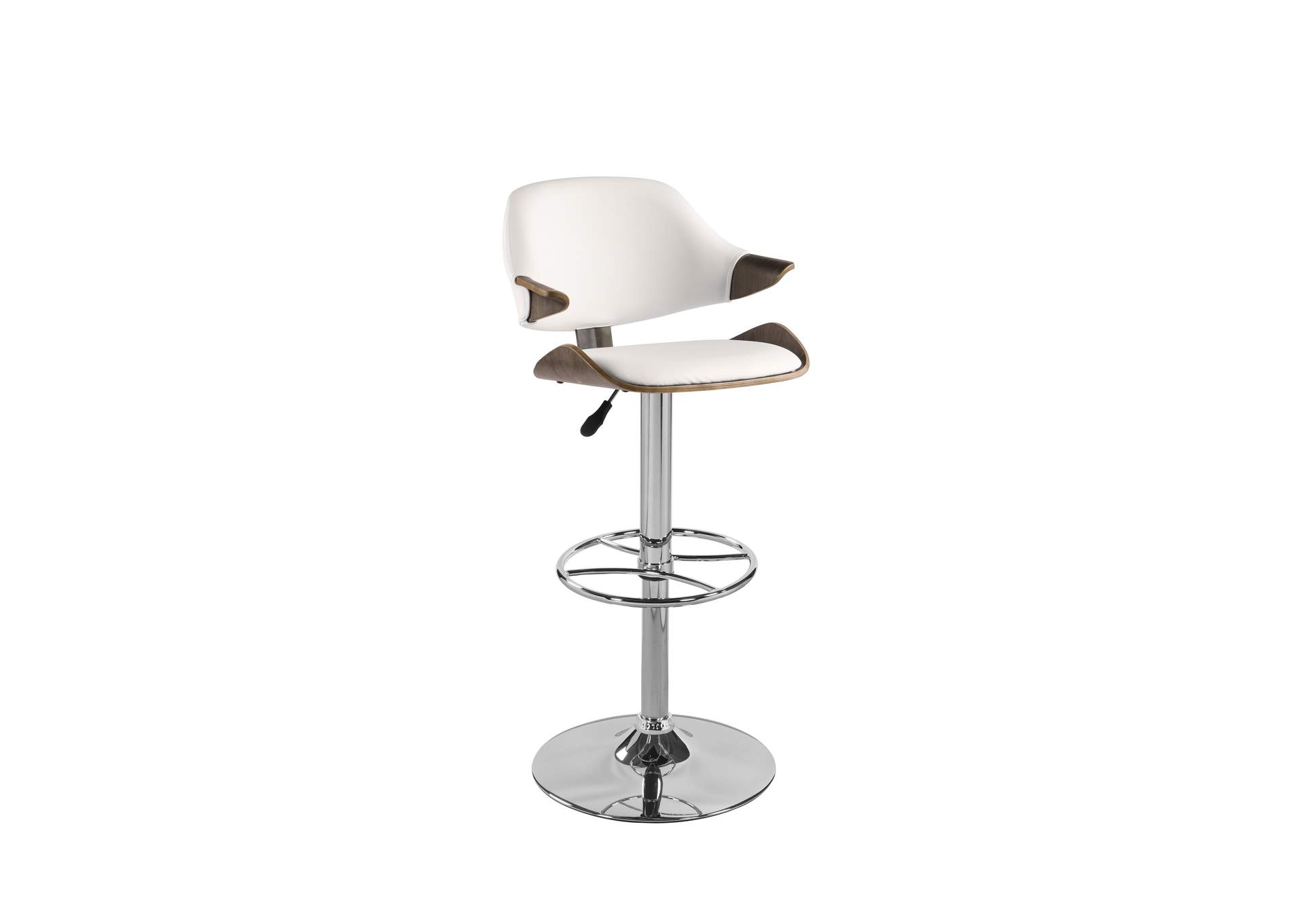 Curved Back Pneumatic-Adjustable Stool image 3