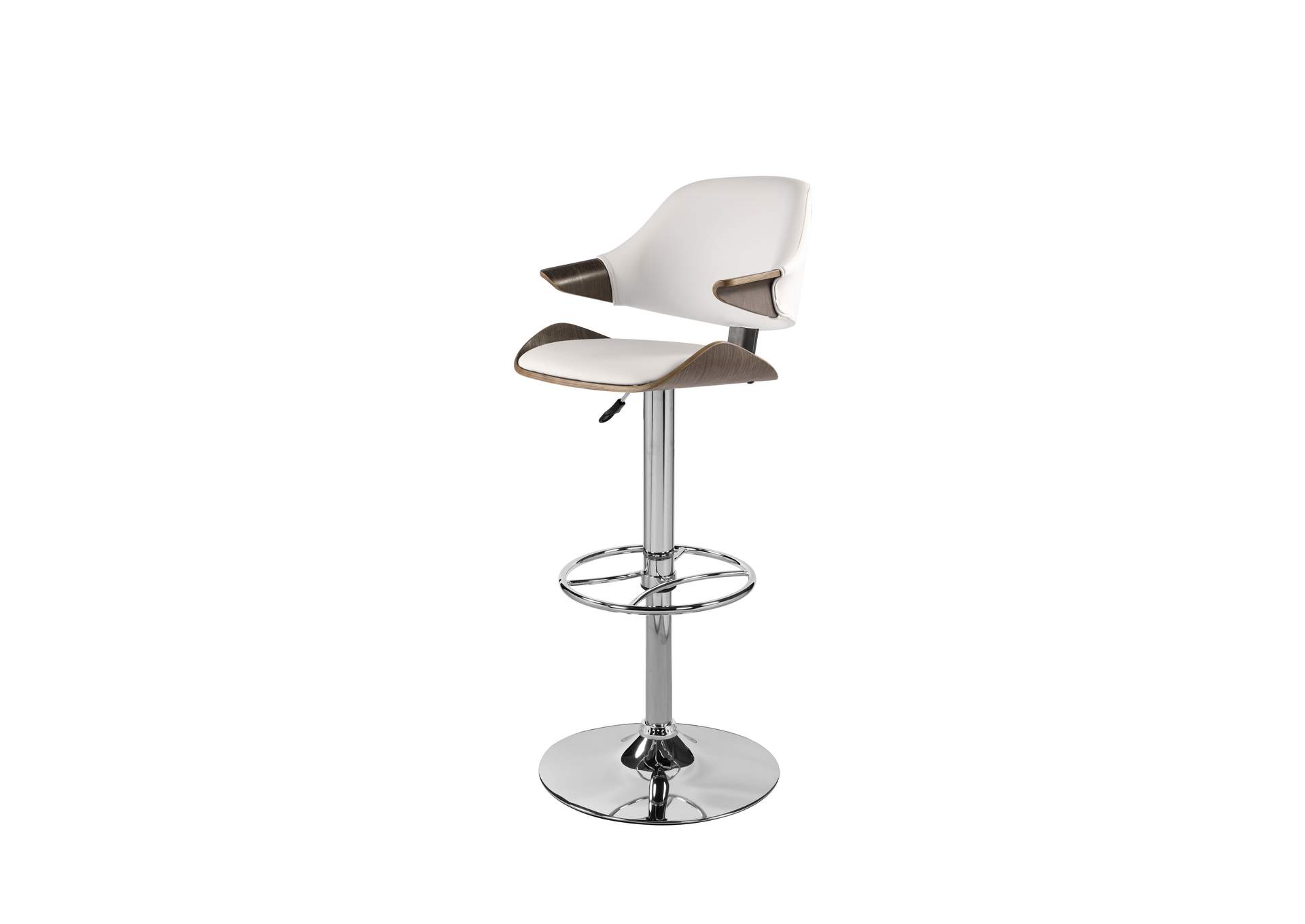 Curved Back Pneumatic-Adjustable Stool image 5