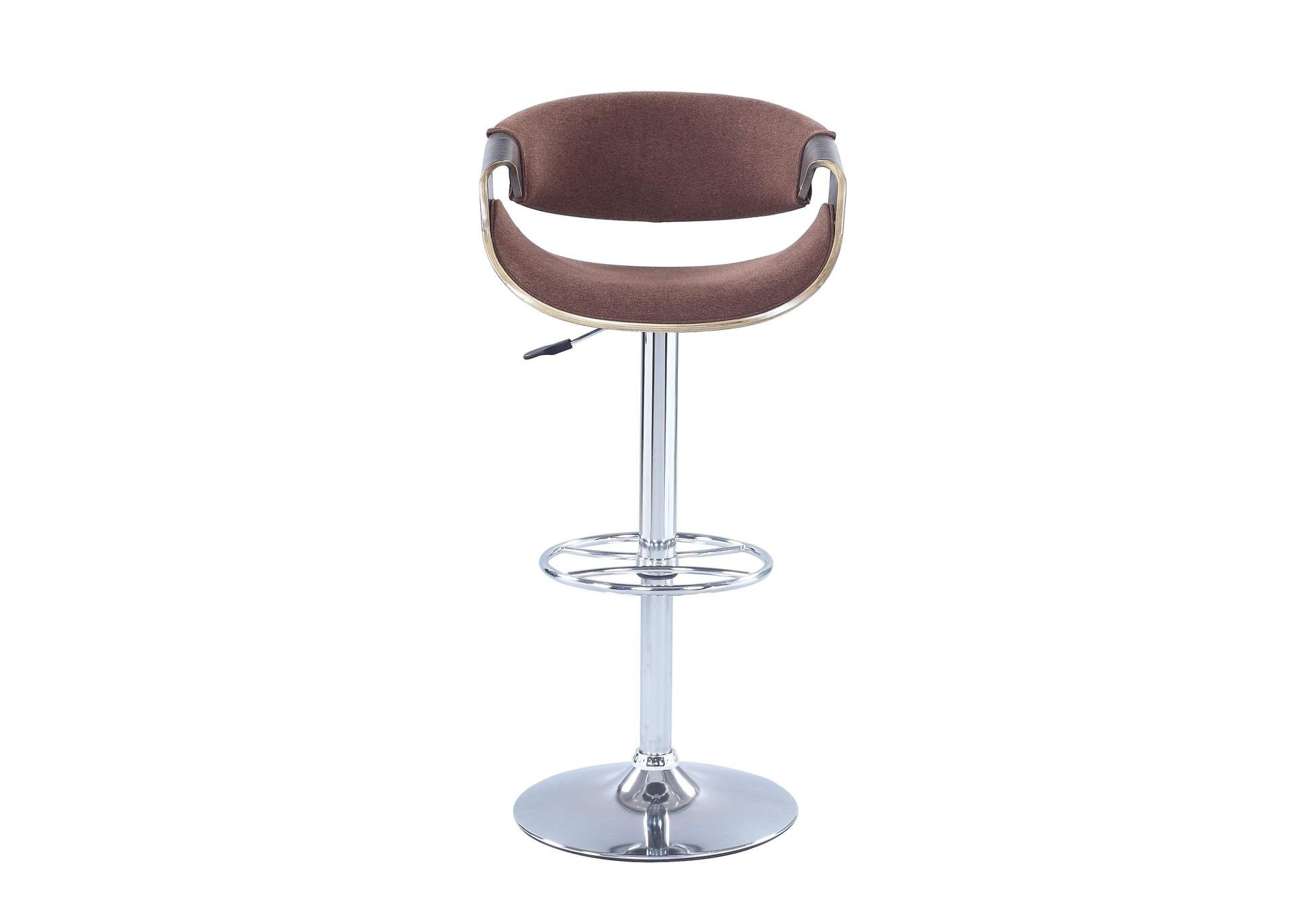 Bent Wood Saddle Seat Pneumatic-Adjustable Stool image 5