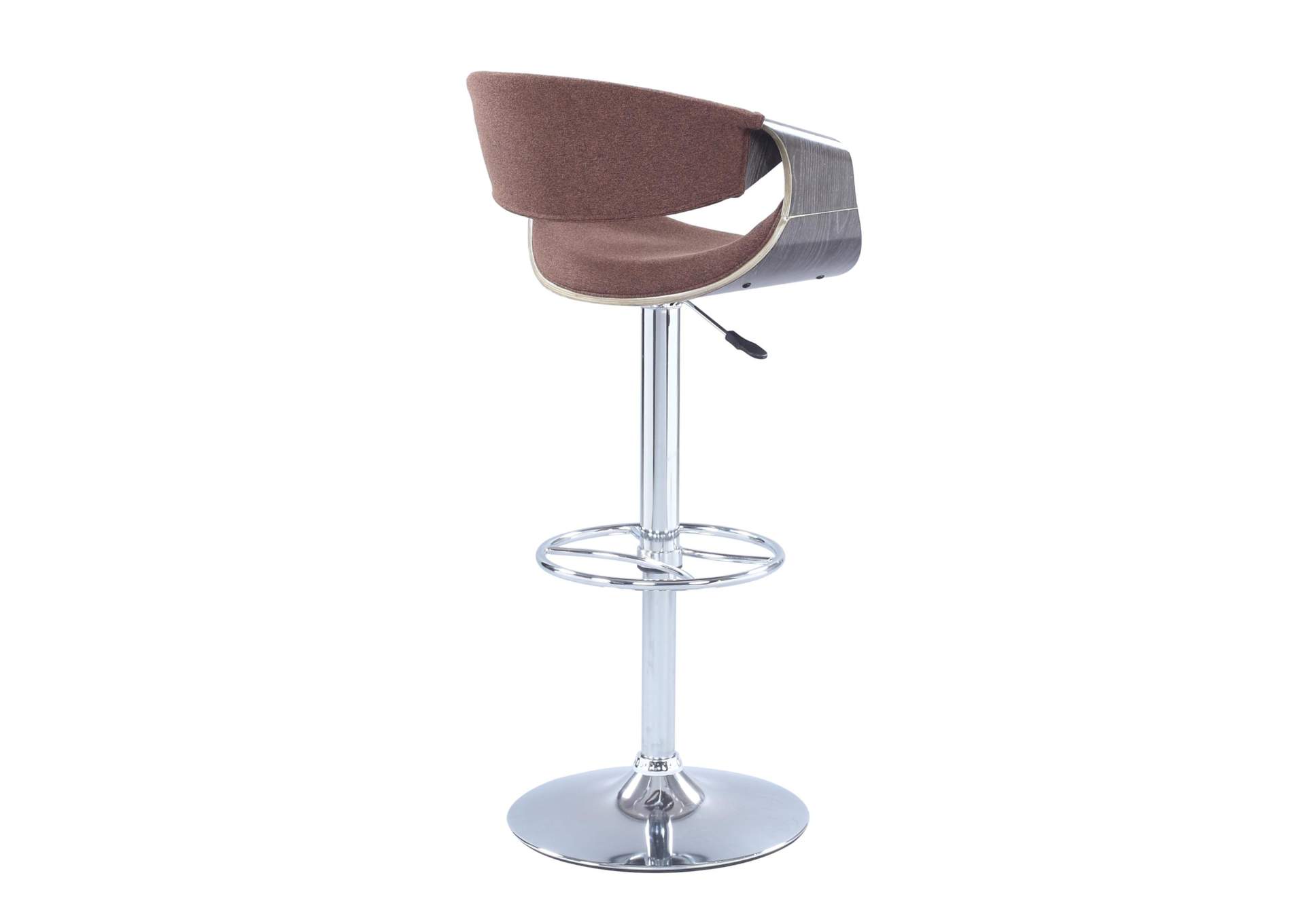 Bent Wood Saddle Seat Pneumatic-Adjustable Stool image 7